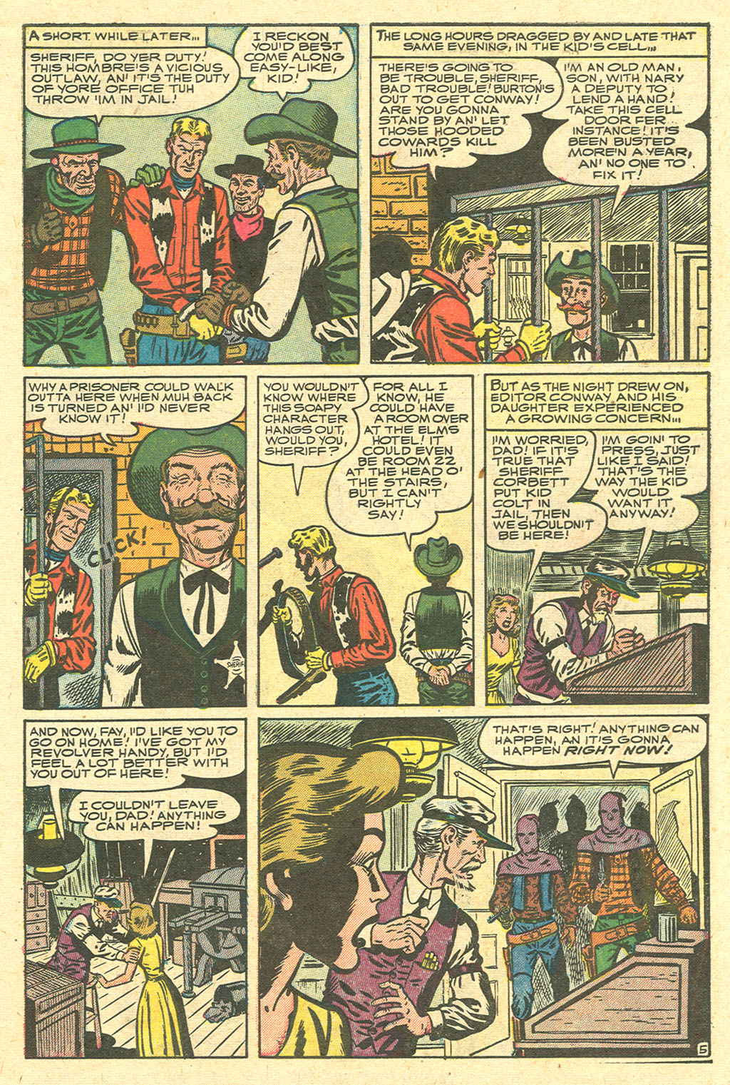 Read online Kid Colt Outlaw comic -  Issue #37 - 31