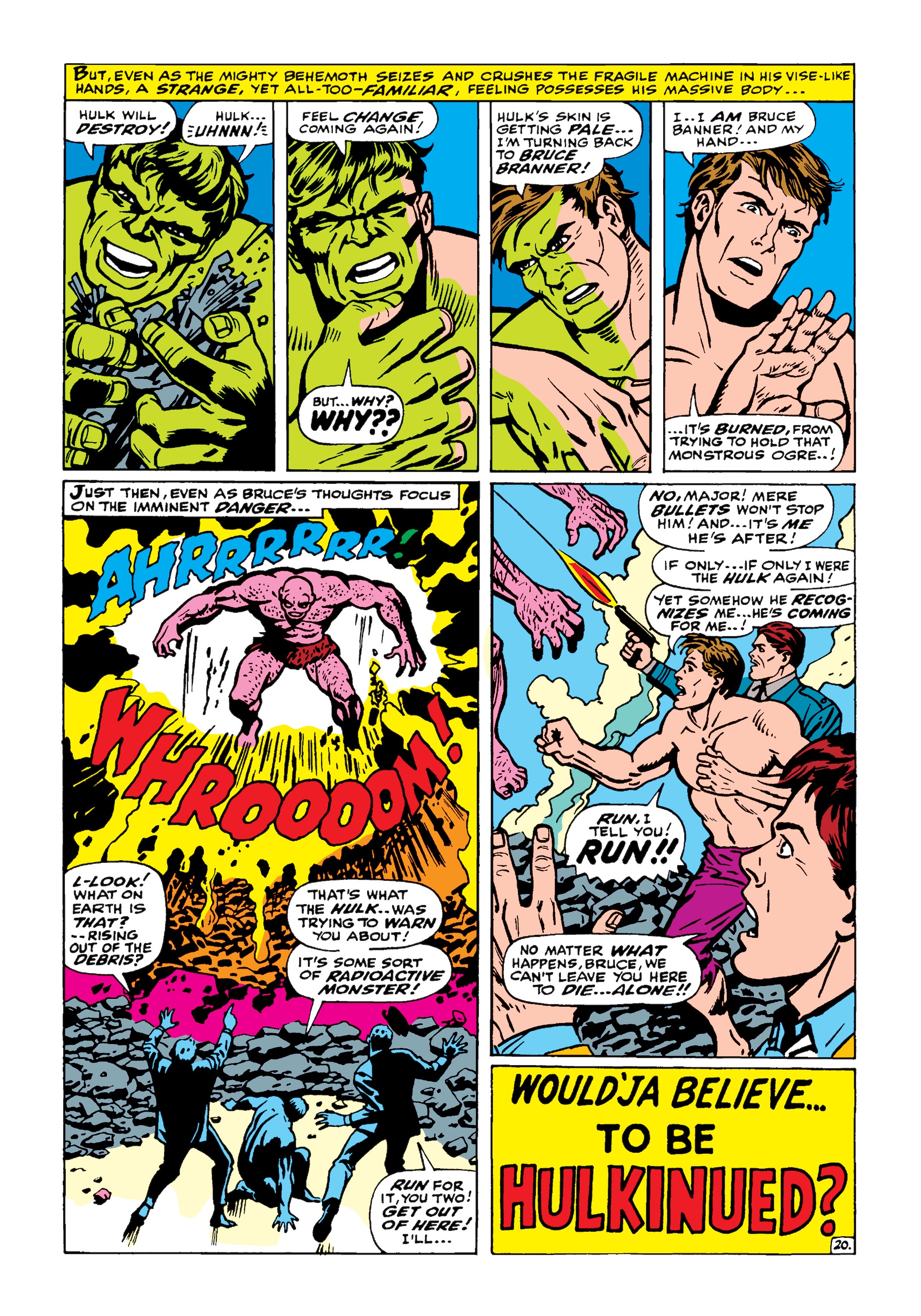 Read online Marvel Masterworks: The Incredible Hulk comic -  Issue # TPB 4 (Part 1) - 69