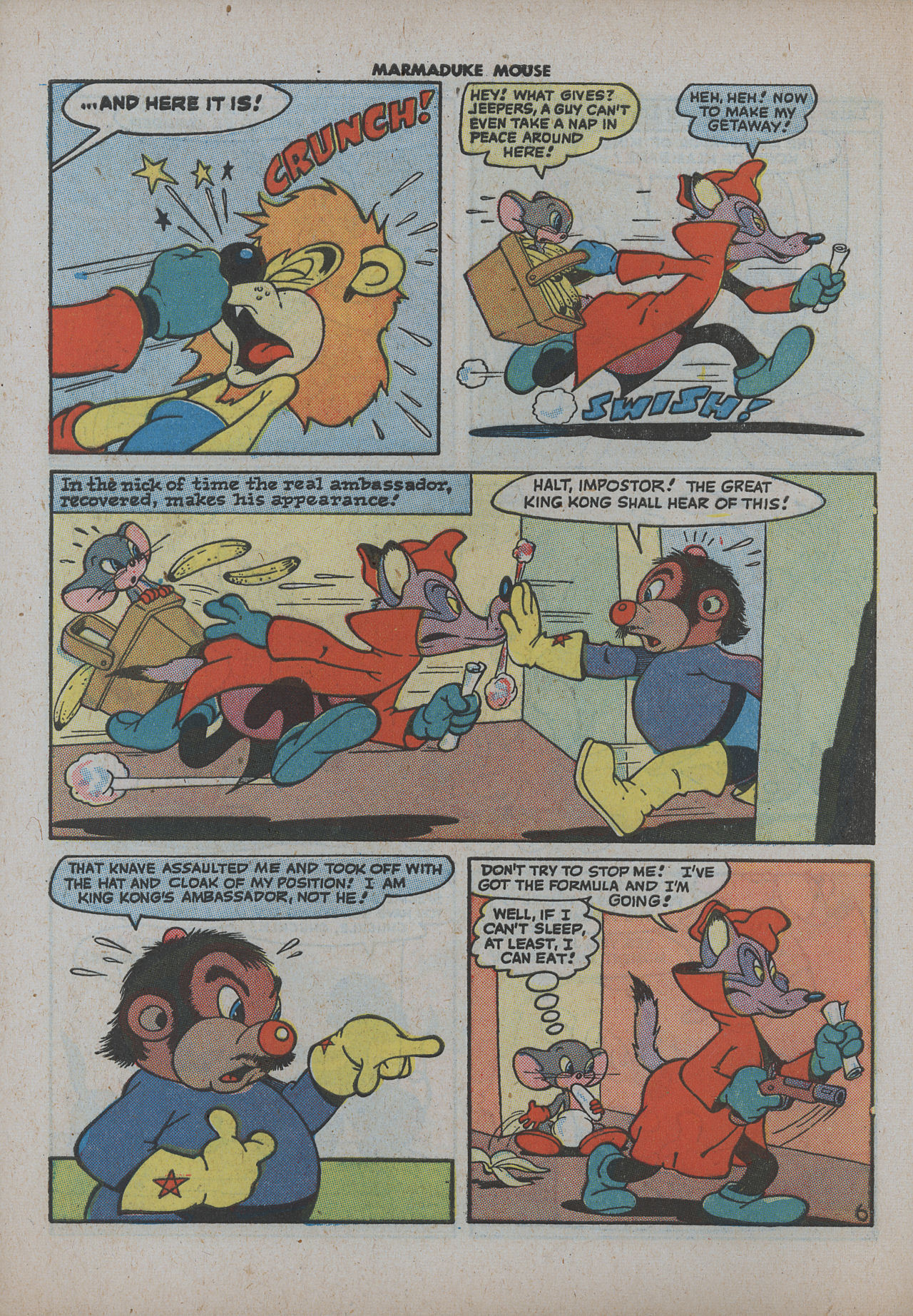 Read online Marmaduke Mouse comic -  Issue #5 - 8