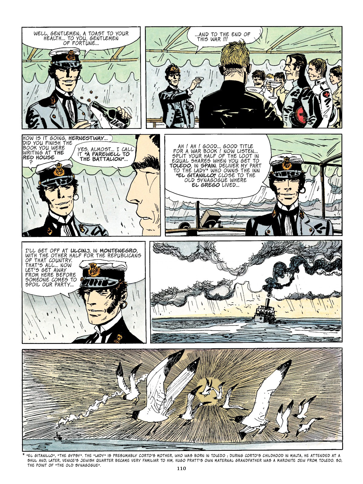 Read online Corto Maltese comic -  Issue # TPB 6 - 104