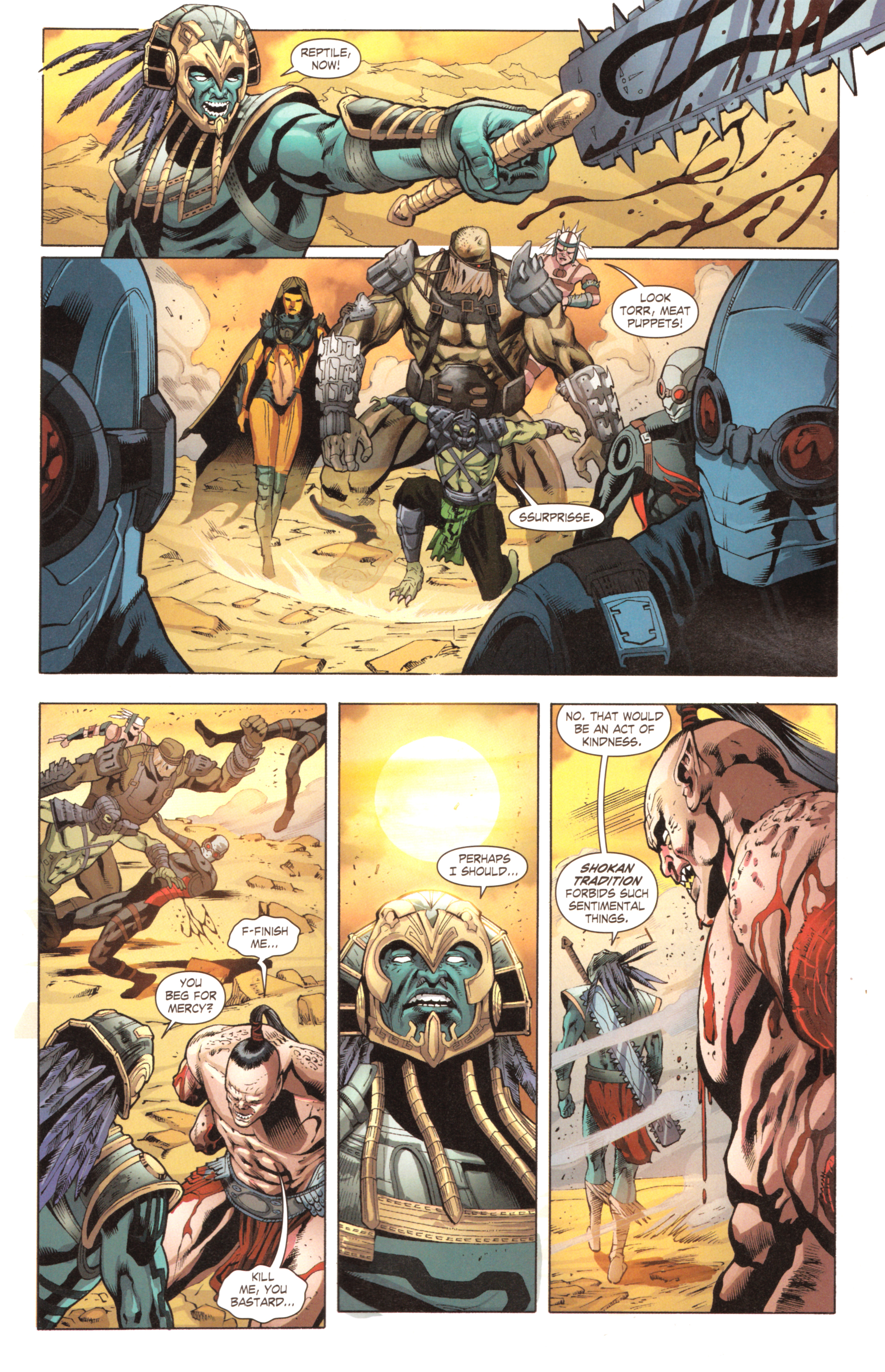 Read online Mortal Kombat X [II] comic -  Issue #3 - 25