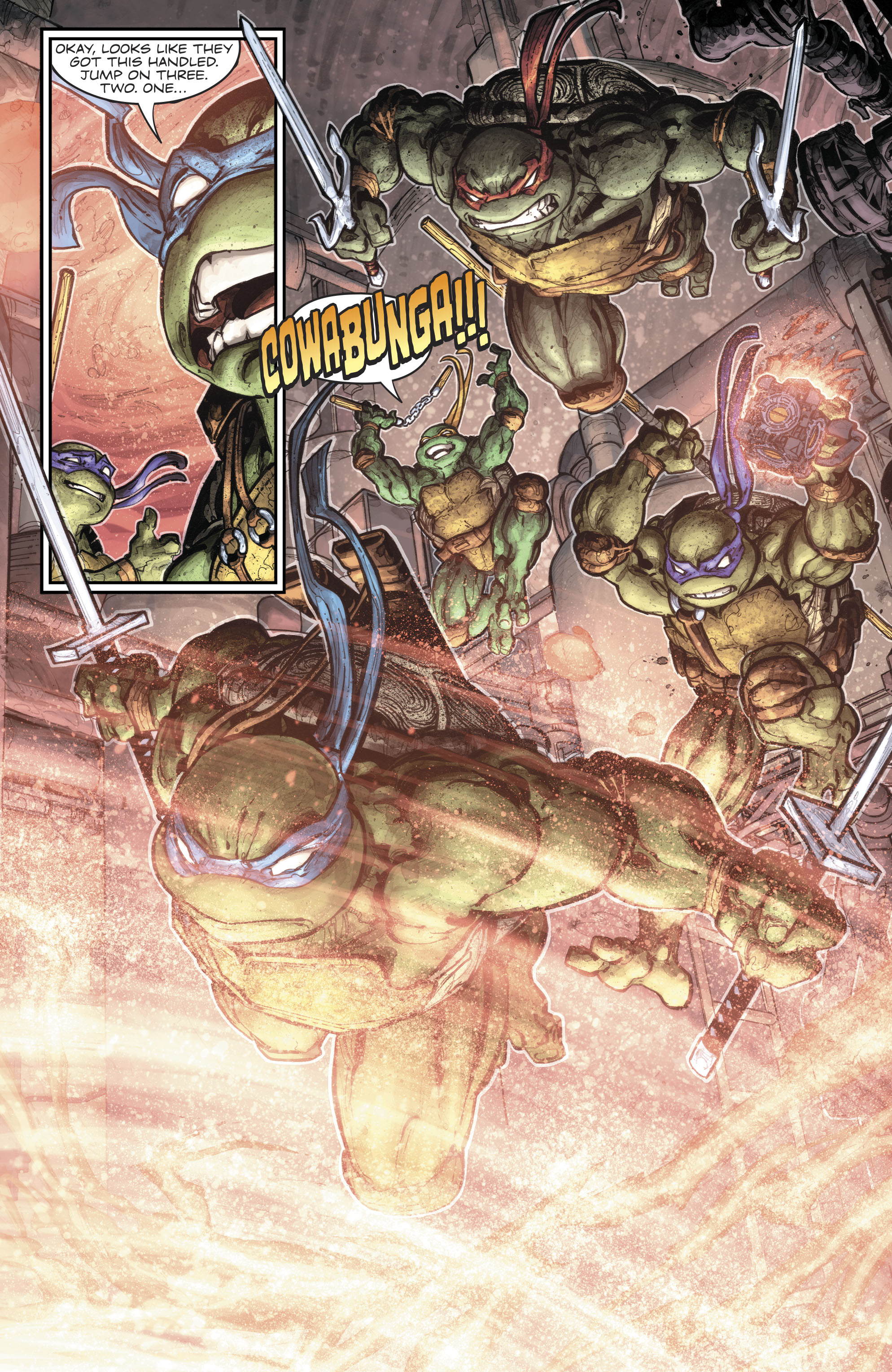 Read online Batman/Teenage Mutant Ninja Turtles III comic -  Issue #5 - 12