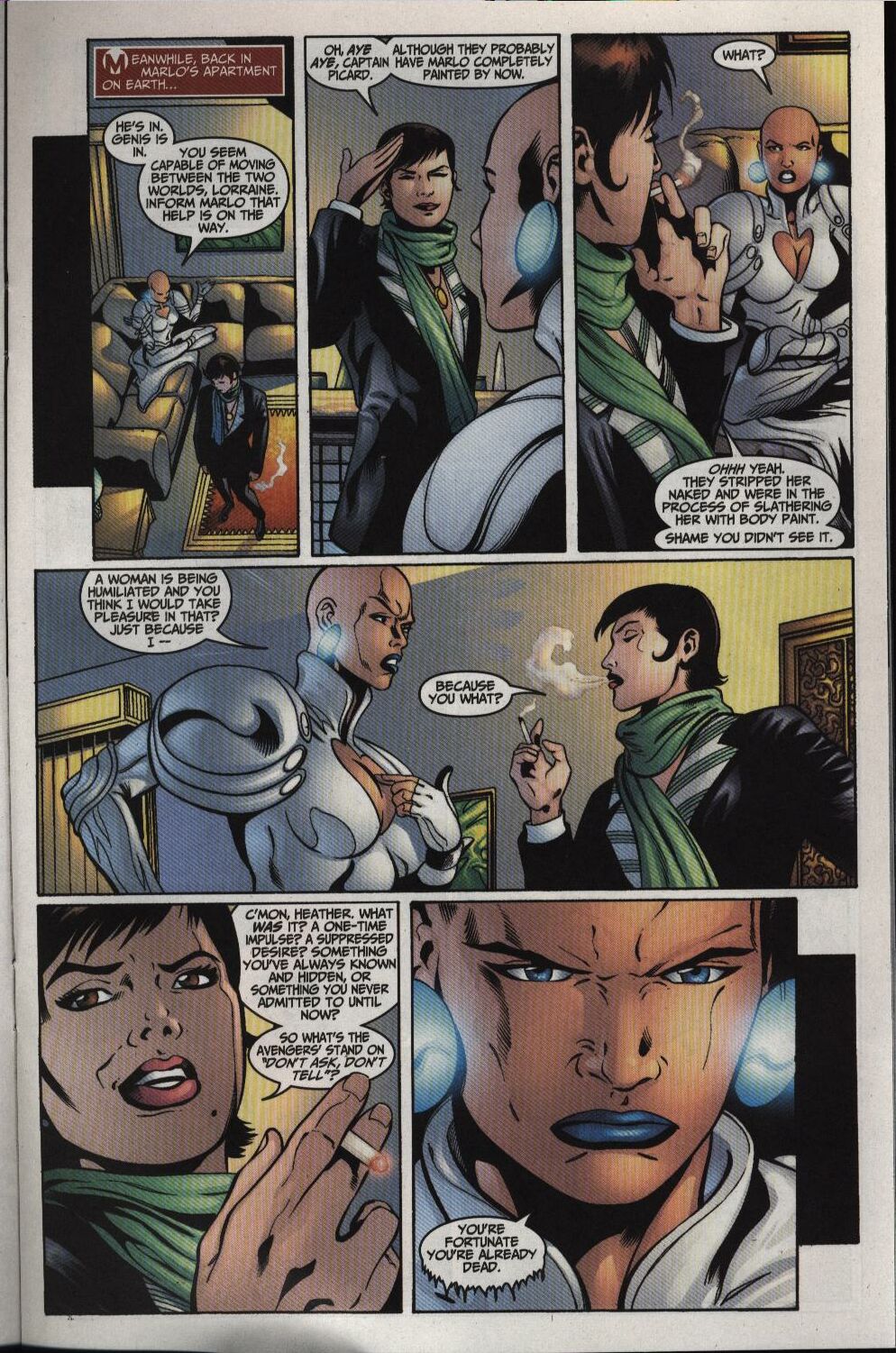 Captain Marvel (1999) Issue #35 #36 - English 9