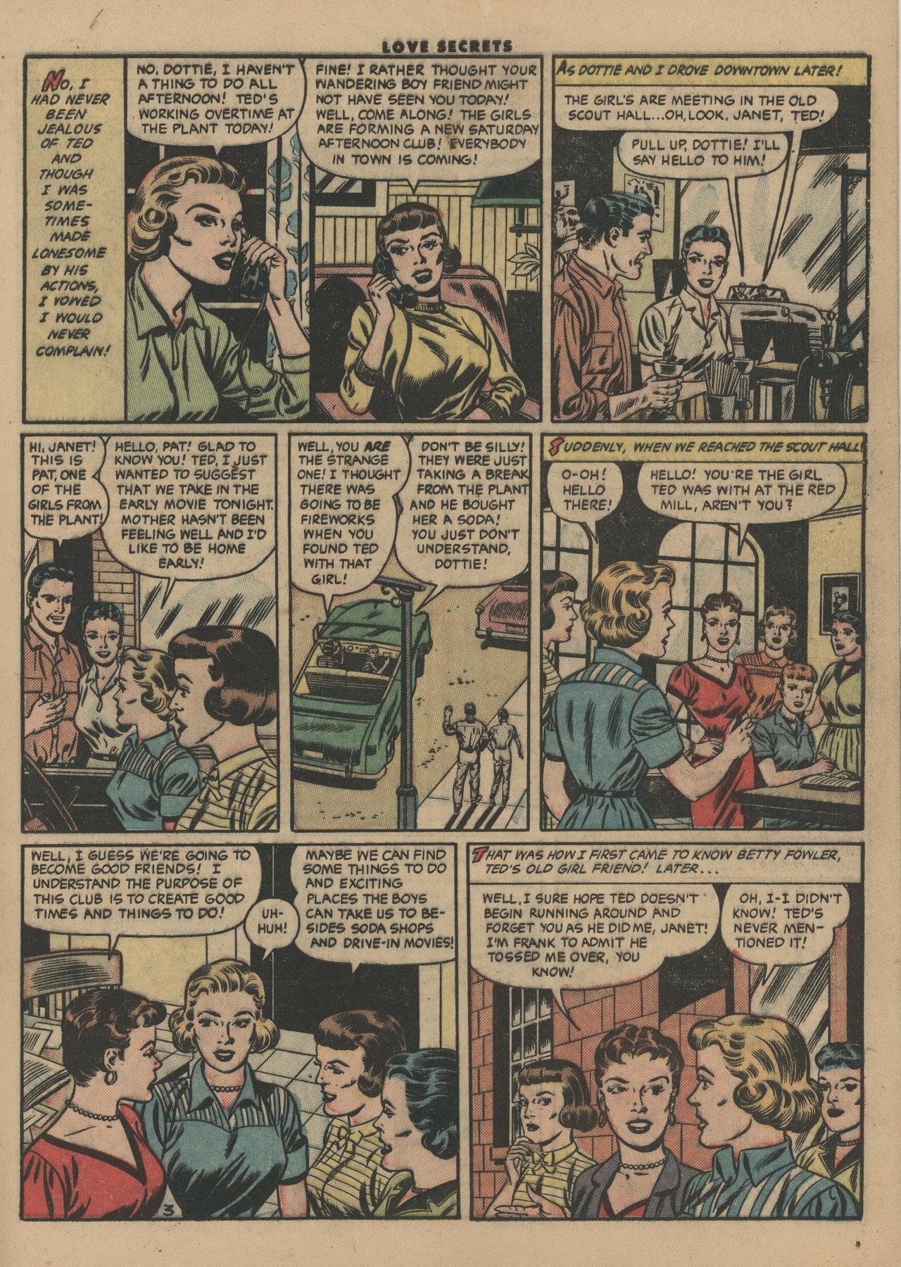 Read online Love Secrets (1953) comic -  Issue #41 - 5
