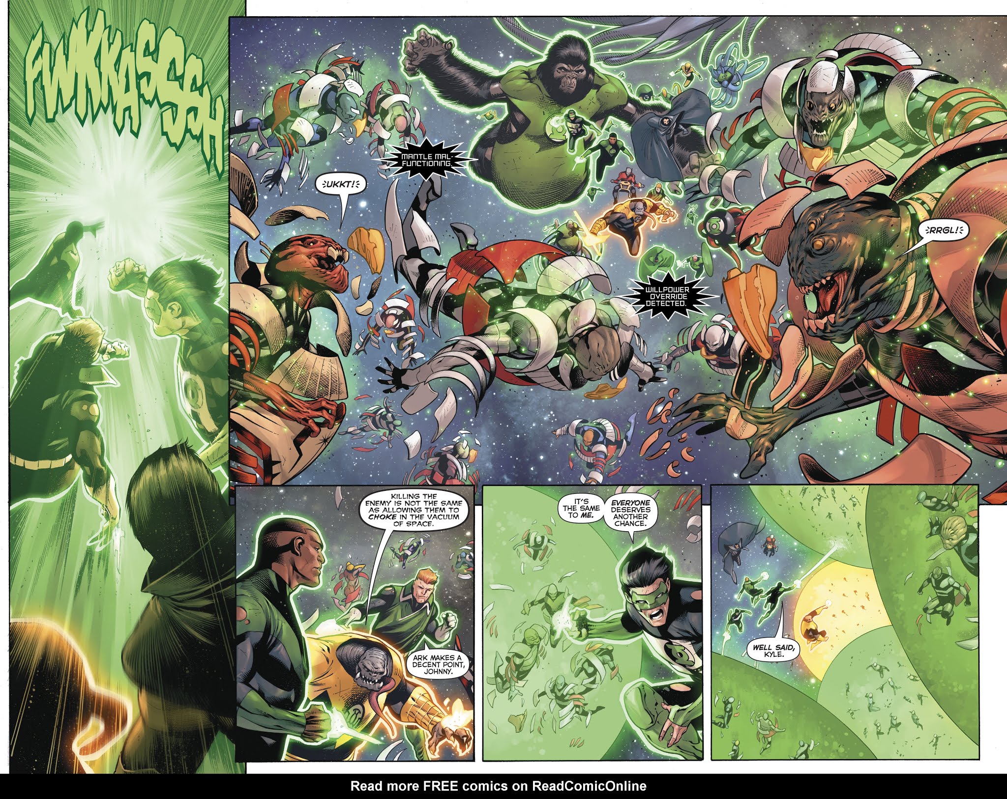 Read online Hal Jordan And The Green Lantern Corps comic -  Issue #50 - 18