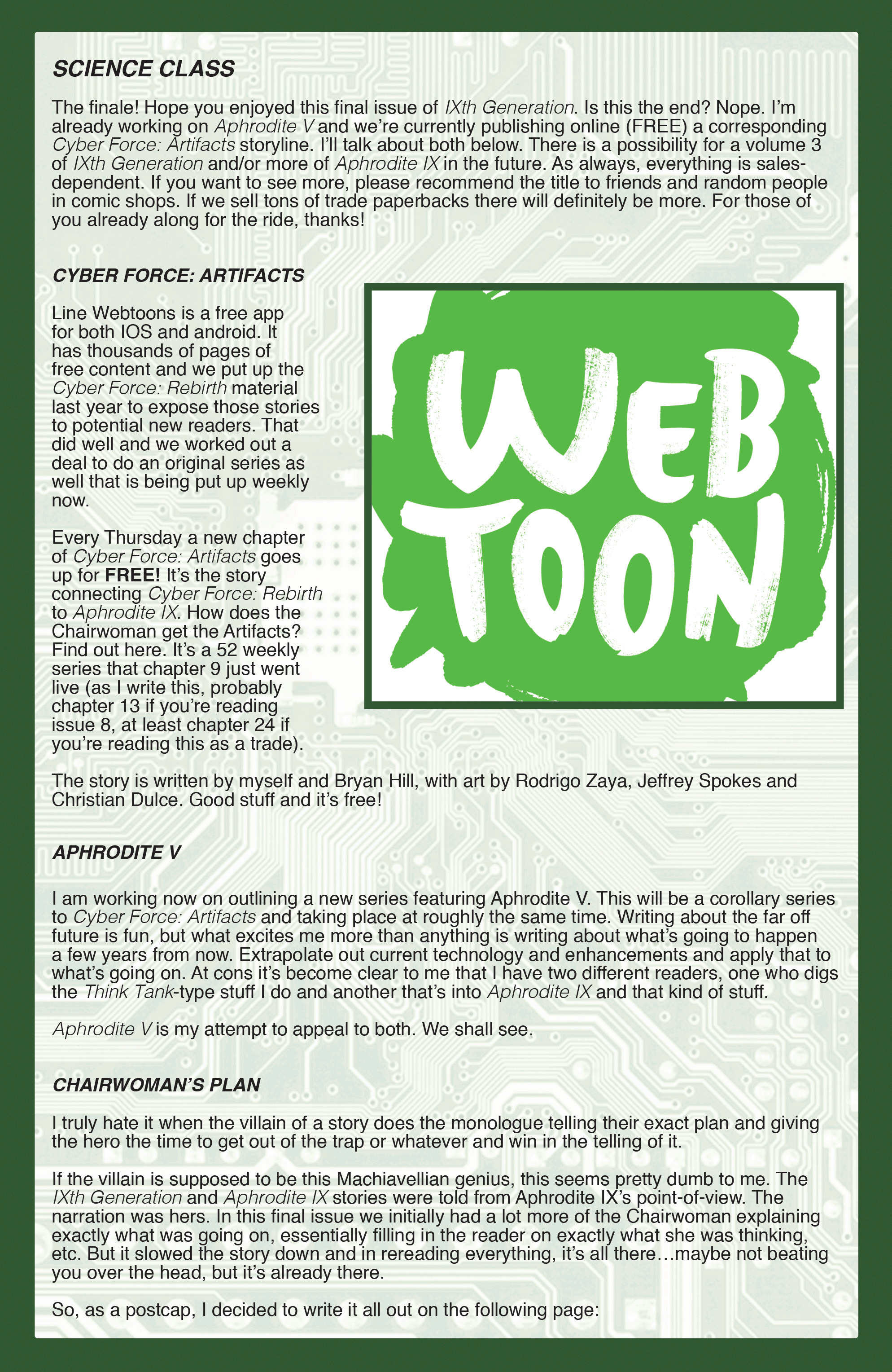 Read online IXth Generation comic -  Issue #8 - 38