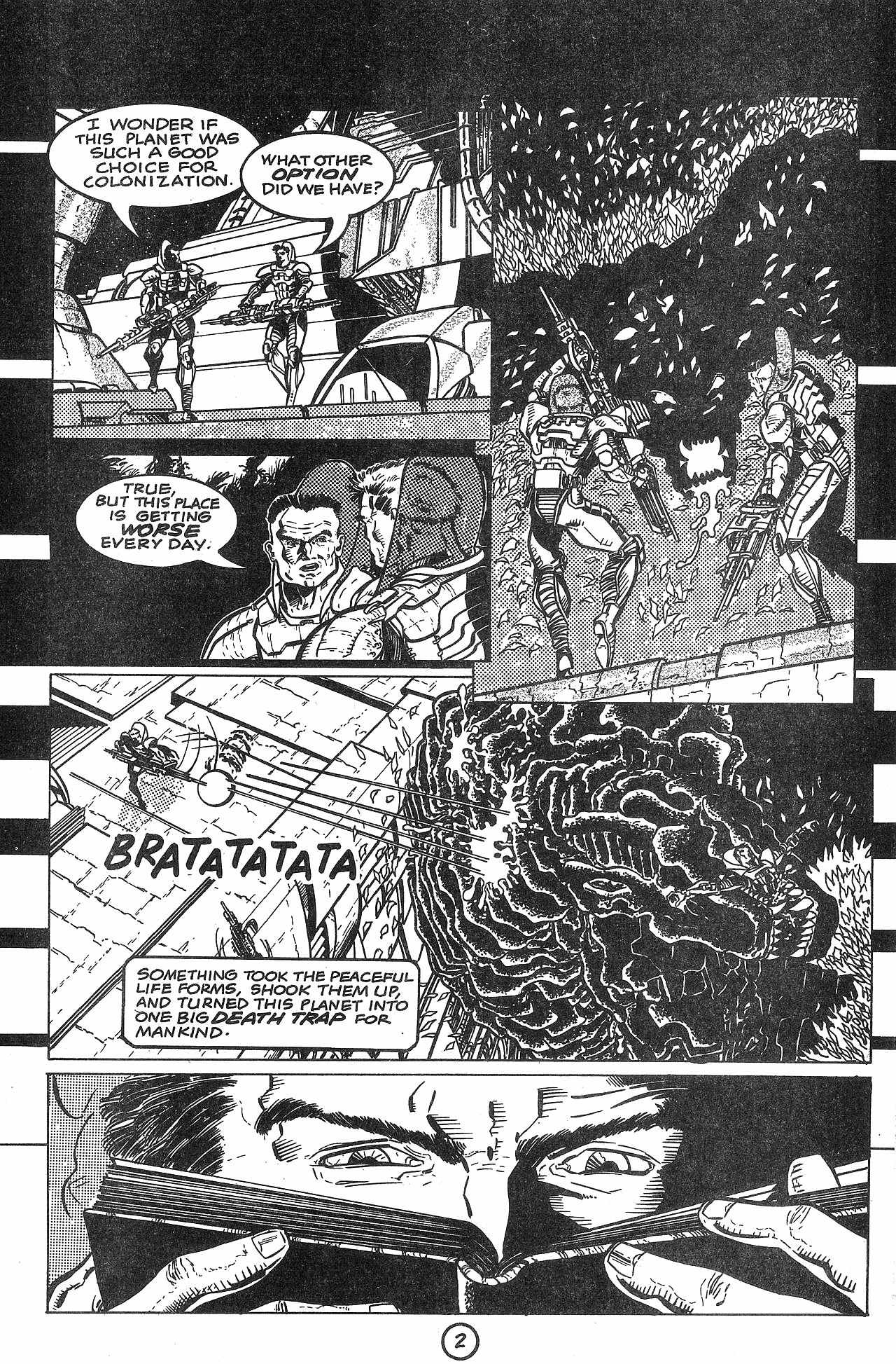 Read online Deathworld comic -  Issue #3 - 4