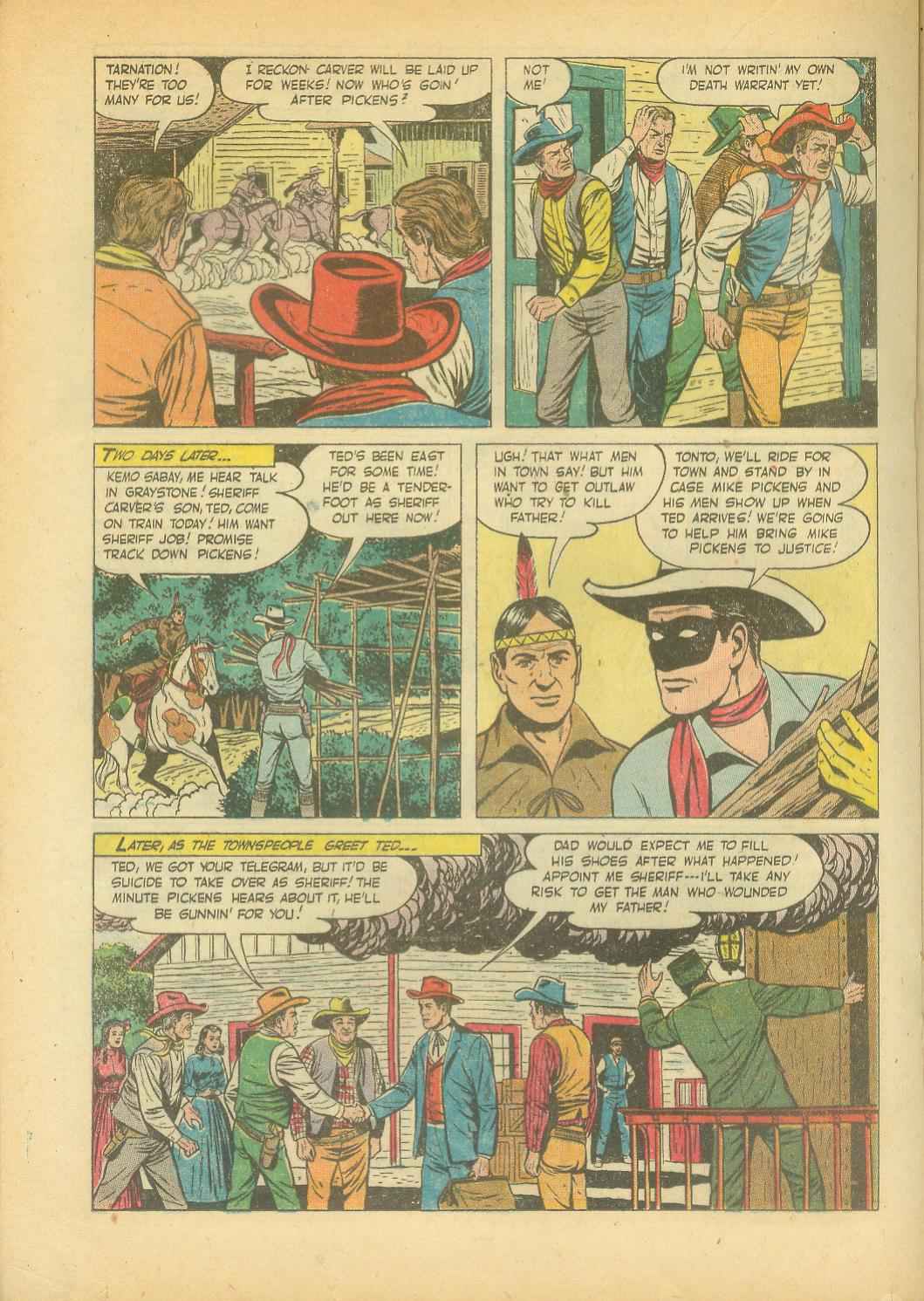 Read online The Lone Ranger (1948) comic -  Issue #54 - 28