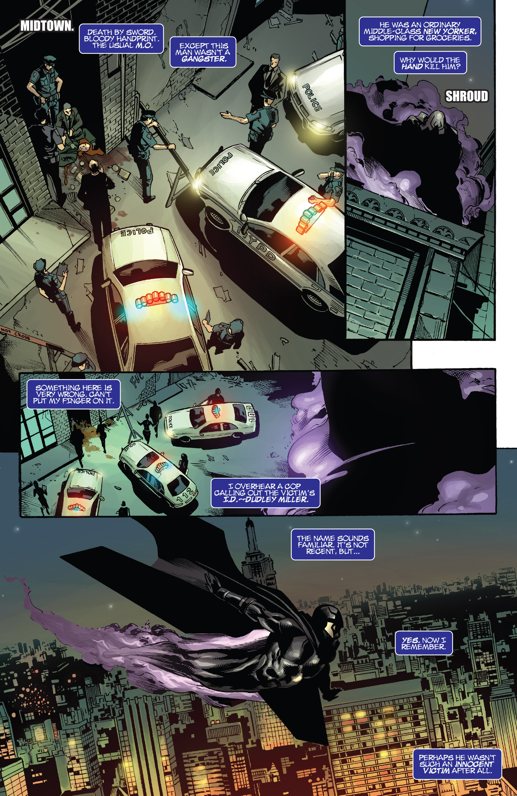 Read online Shadowland: Blood on the Streets comic -  Issue #3 - 8