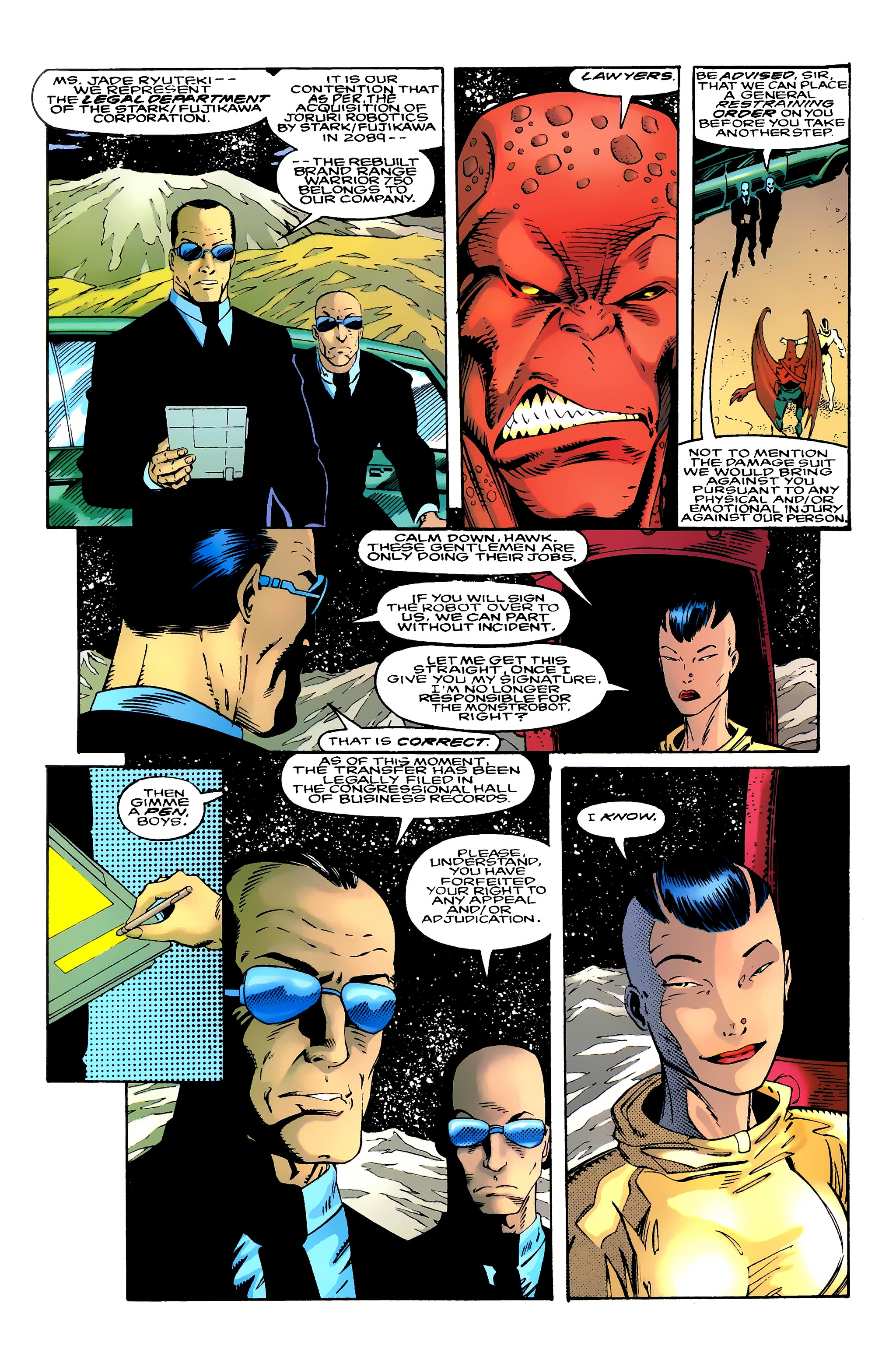Read online X-Men 2099 comic -  Issue #20 - 20