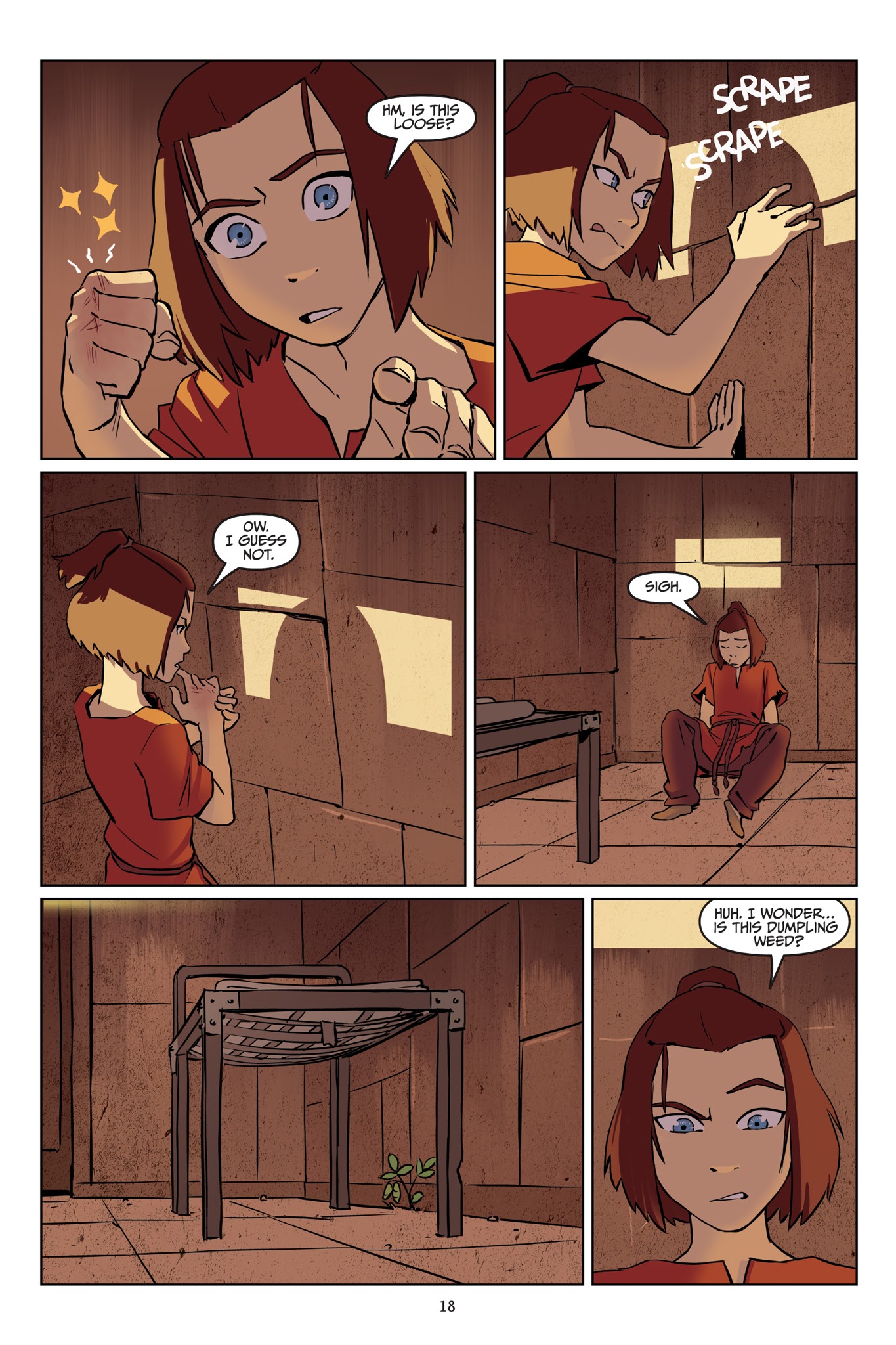 Read online Avatar: The Last Airbender – Suki, Alone comic -  Issue # TPB - 19