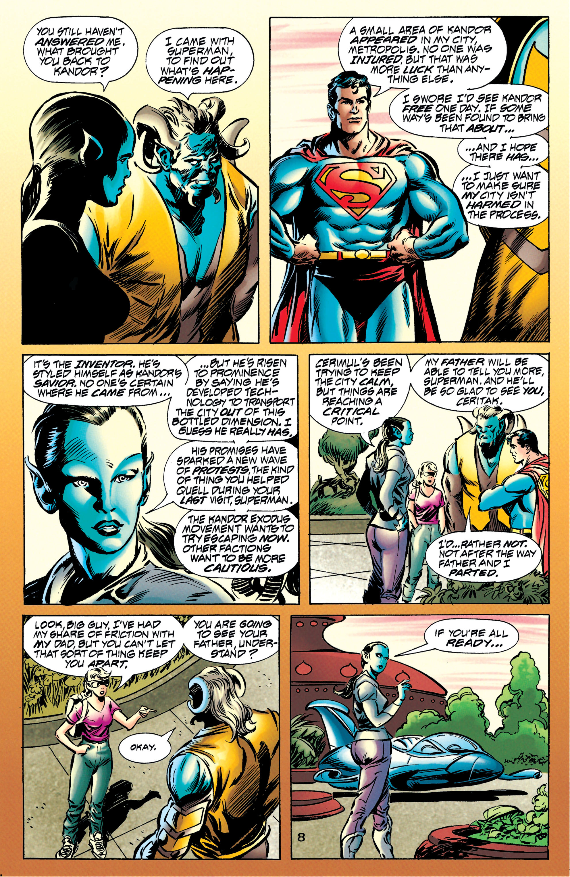 Read online Superman: The Man of Steel (1991) comic -  Issue #84 - 8