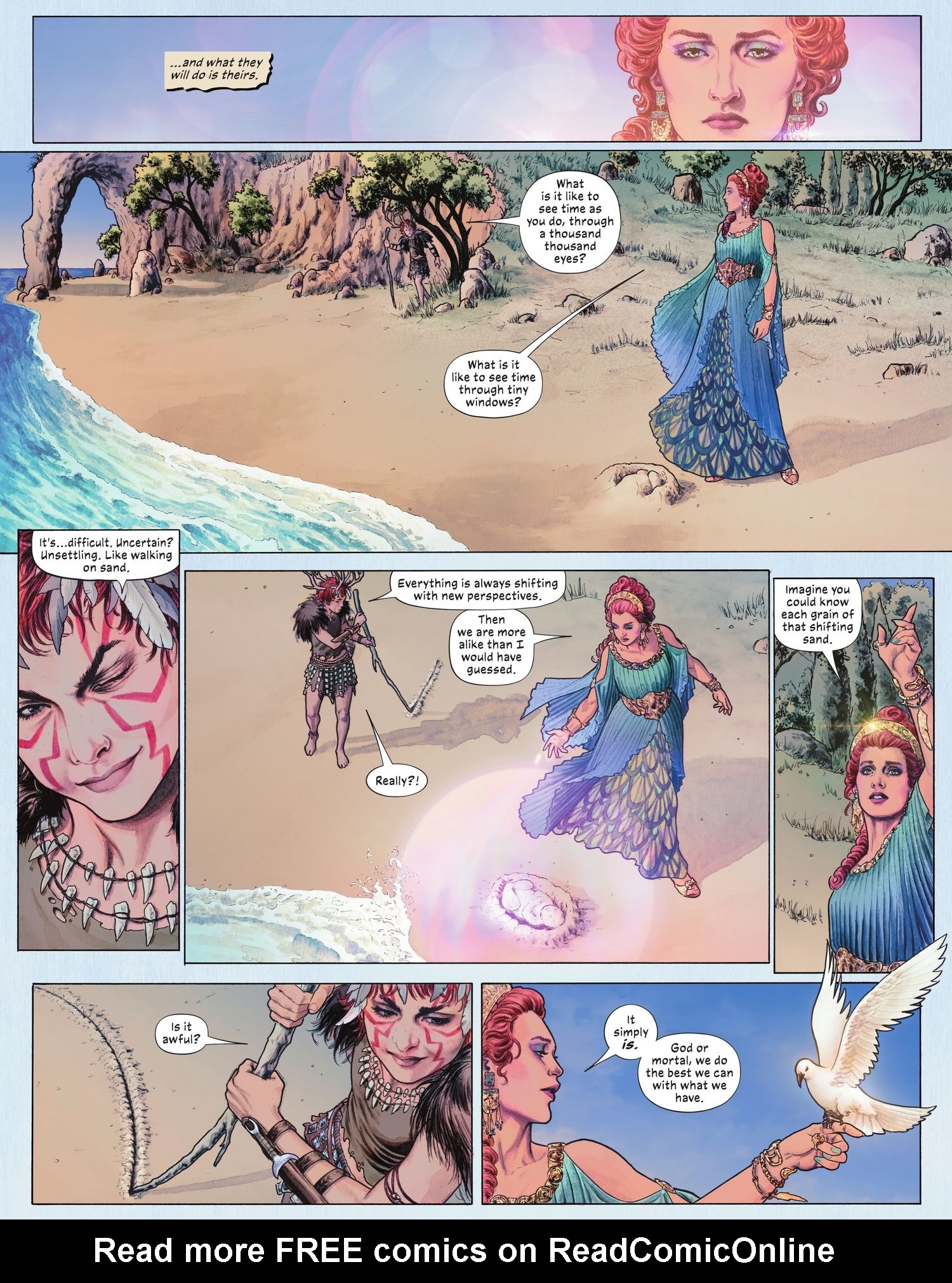Read online Wonder Woman Historia: The Amazons comic -  Issue #3 - 54