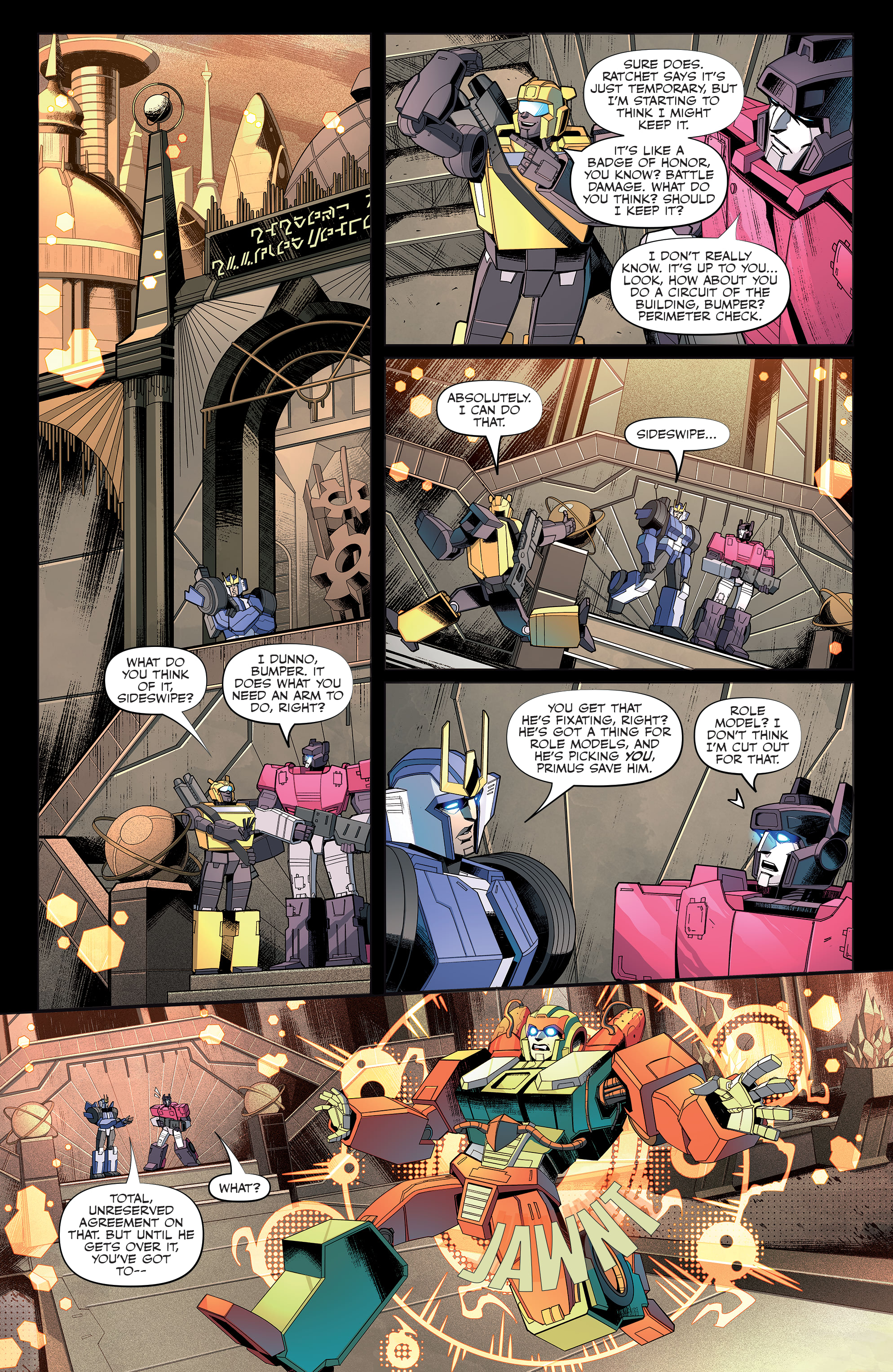 Read online Transformers (2019) comic -  Issue #31 - 10