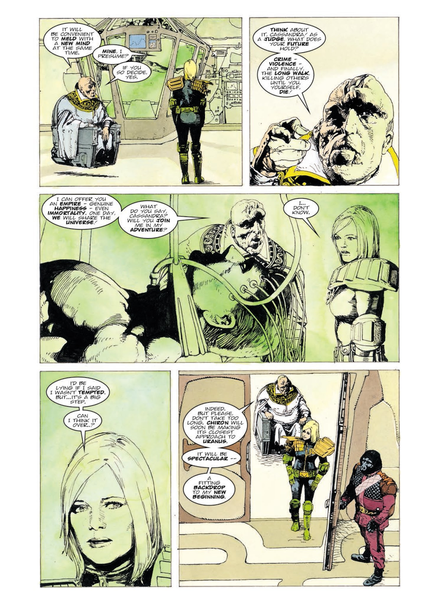 Read online Judge Anderson: The Psi Files comic -  Issue # TPB 4 - 57