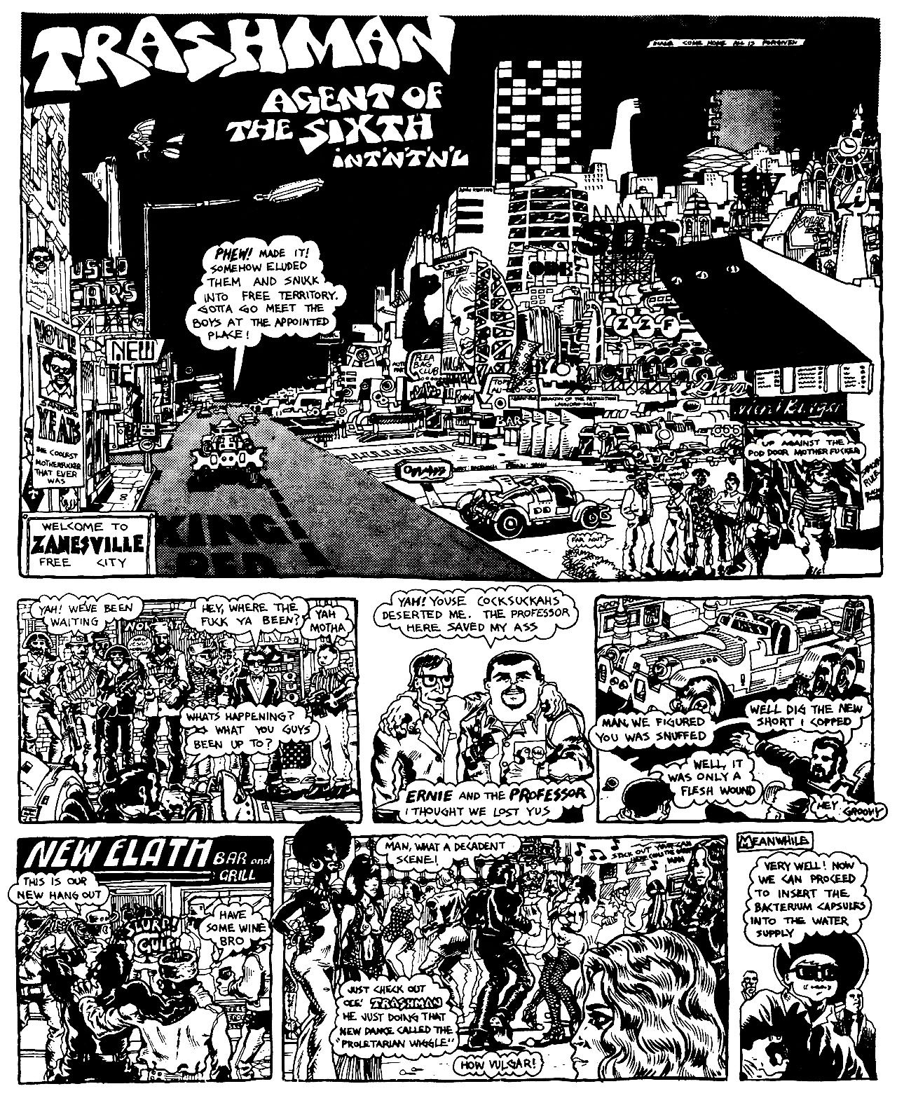 Read online Trashman Lives! comic -  Issue # TPB - 23