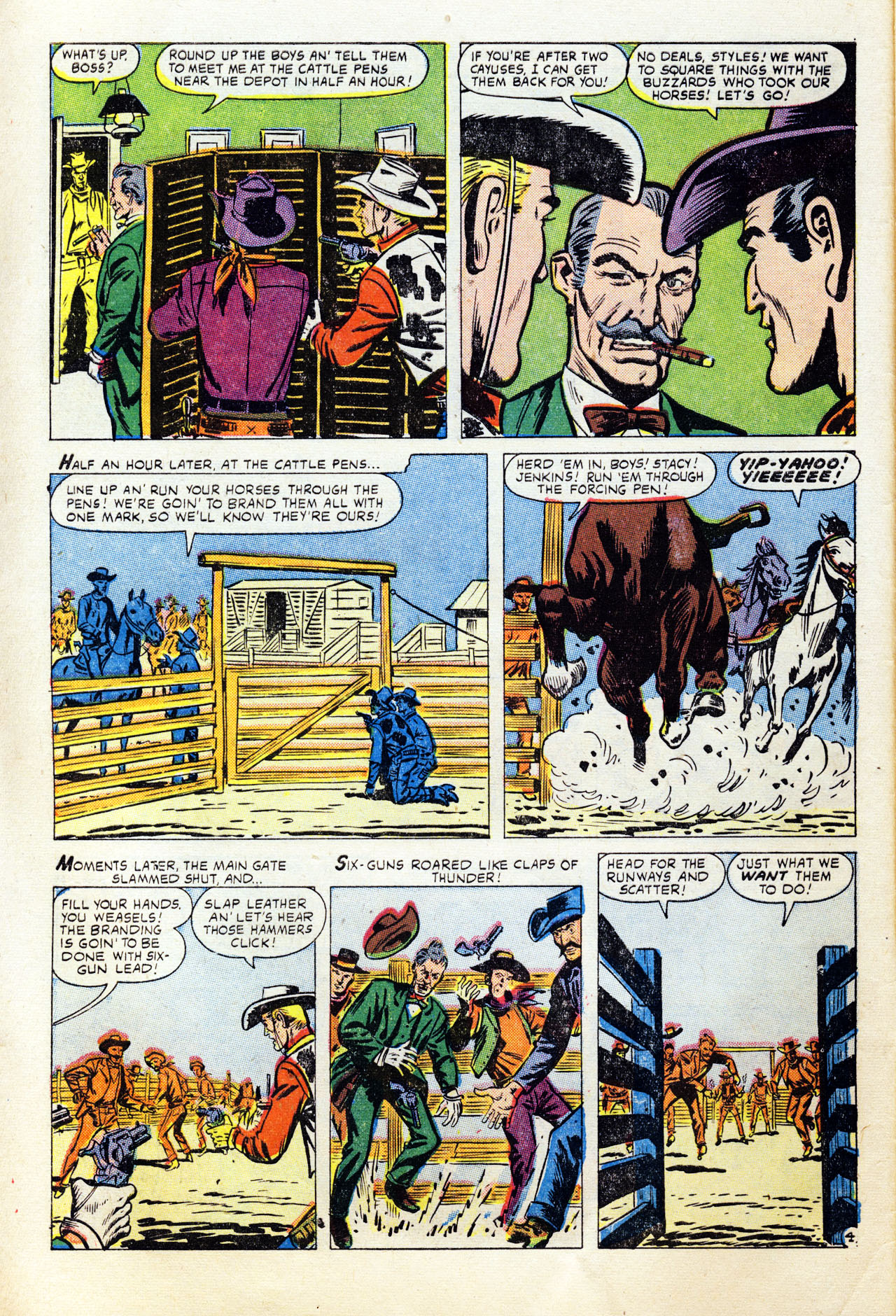 Read online Gunsmoke Western comic -  Issue #36 - 6