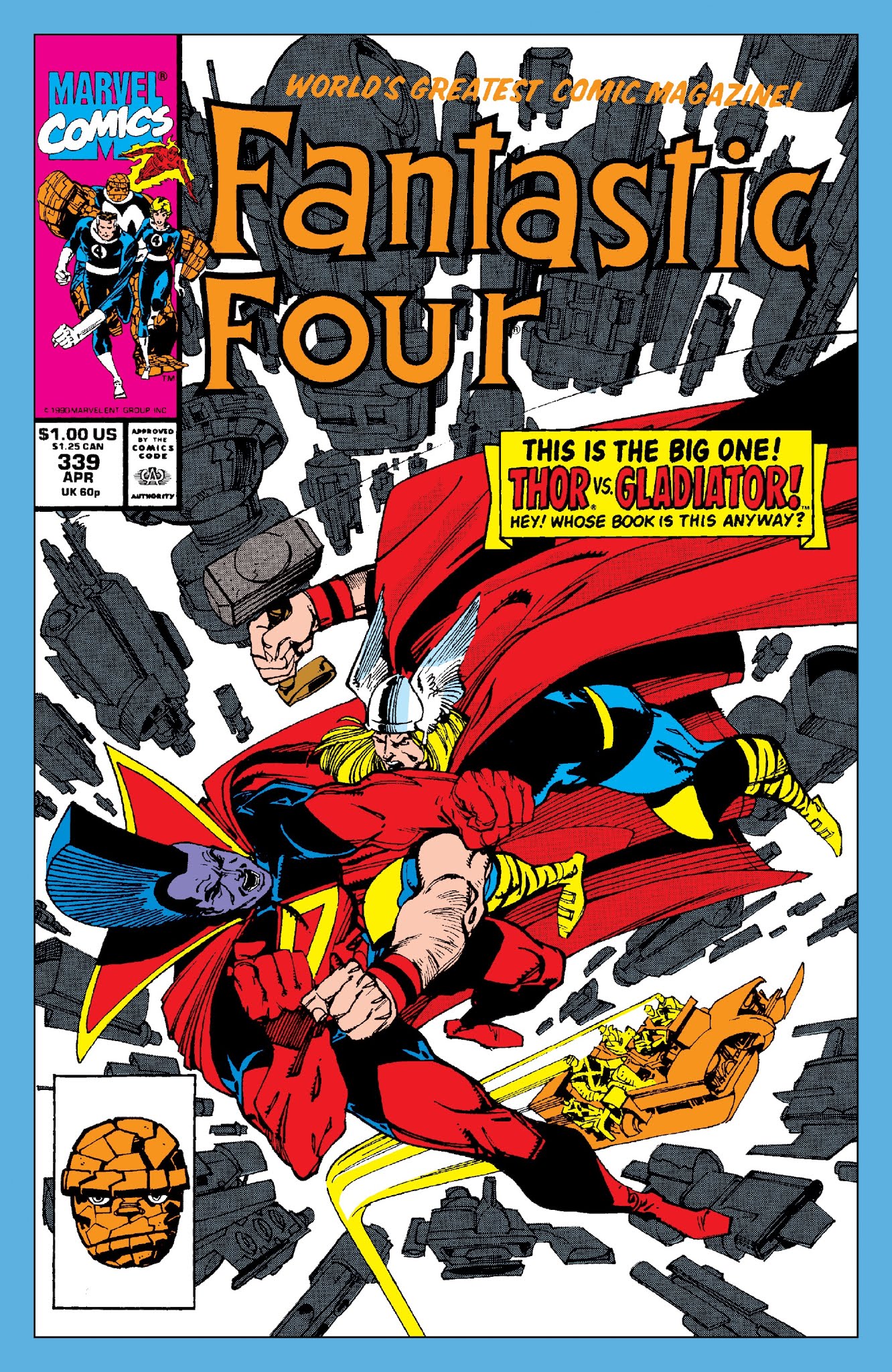 Read online Fantastic Four Visionaries: Walter Simonson comic -  Issue # TPB 1 (Part 2) - 18