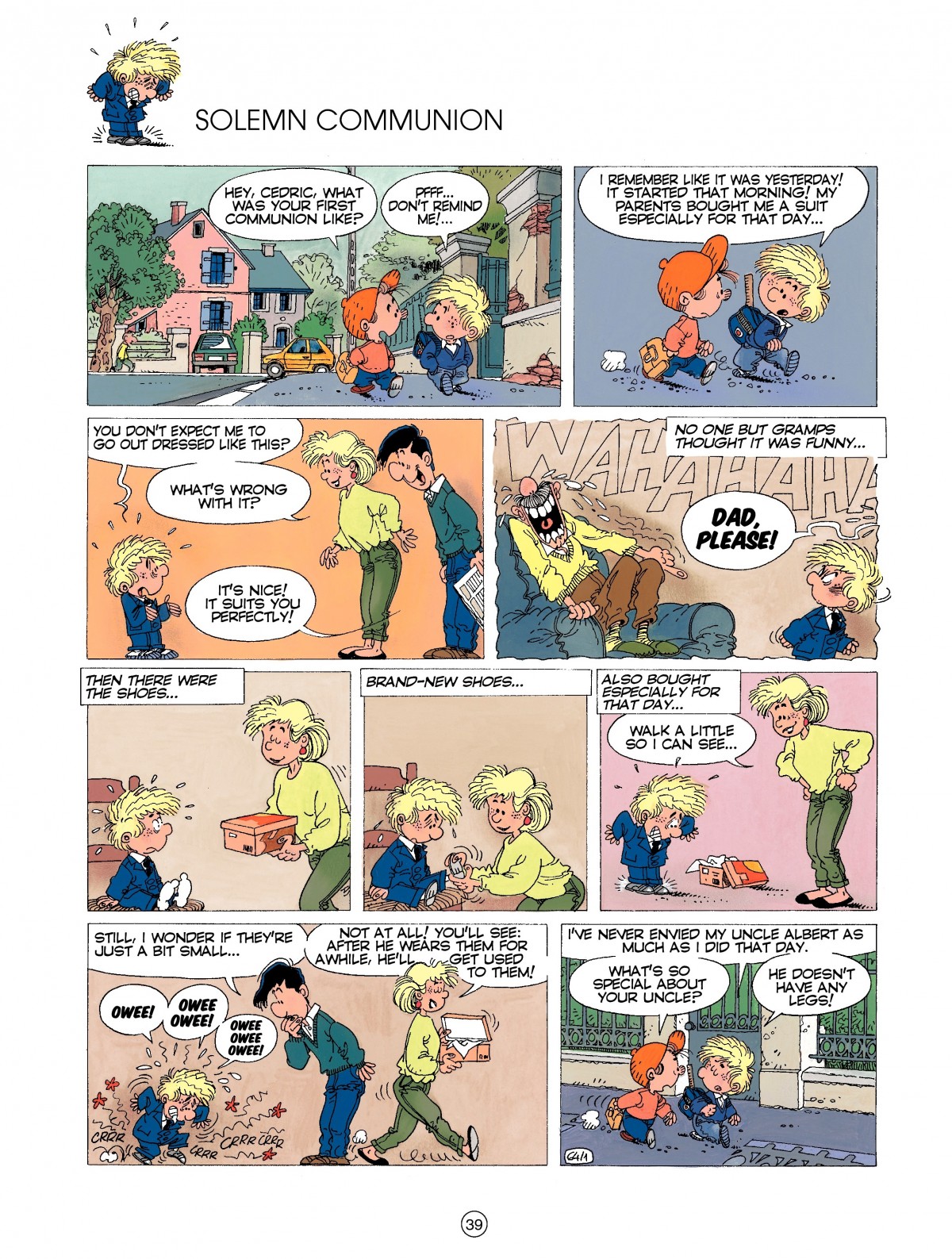 Read online Cedric comic -  Issue #3 - 41