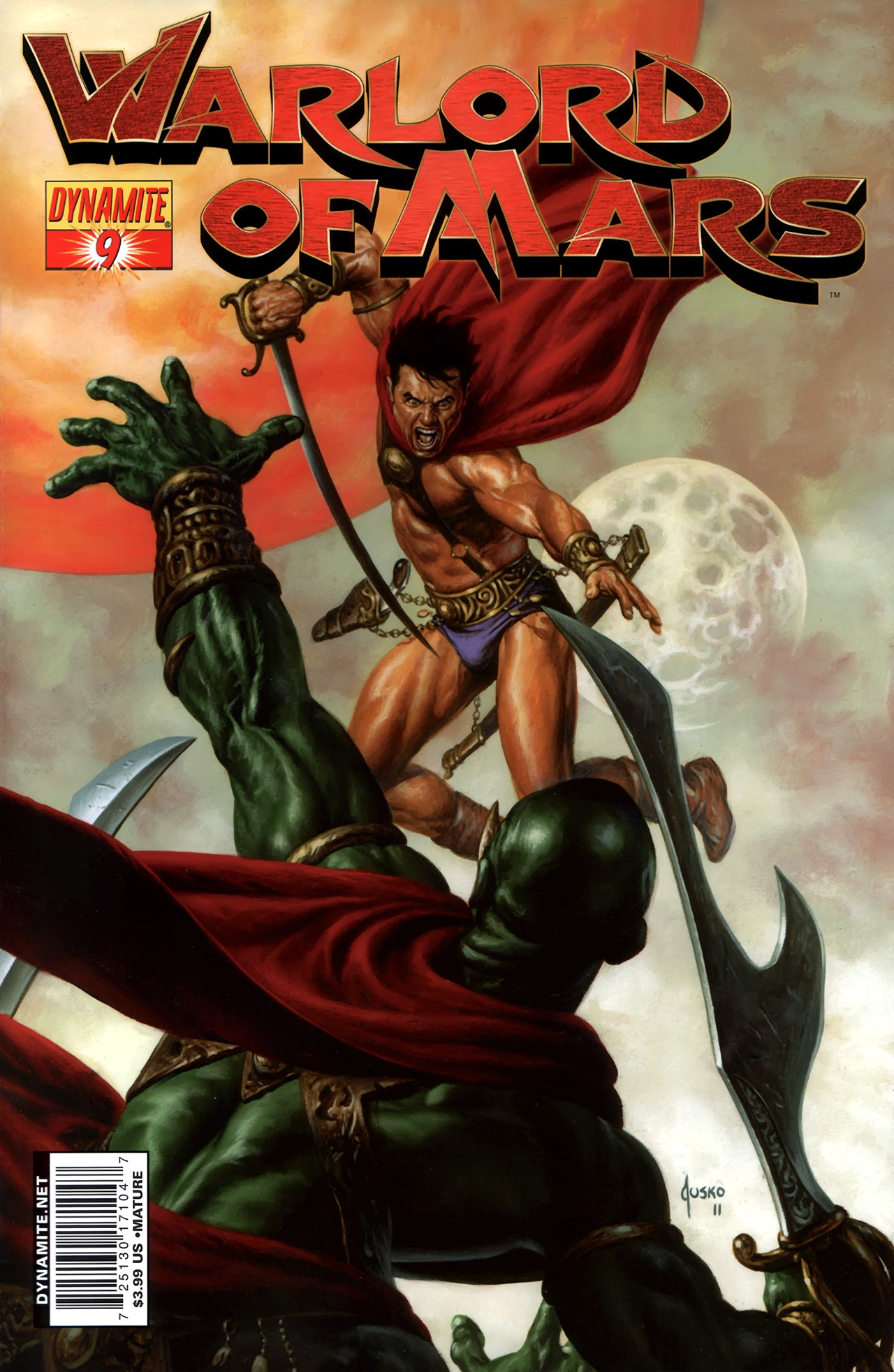 Read online Warlord of Mars comic -  Issue #9 - 1
