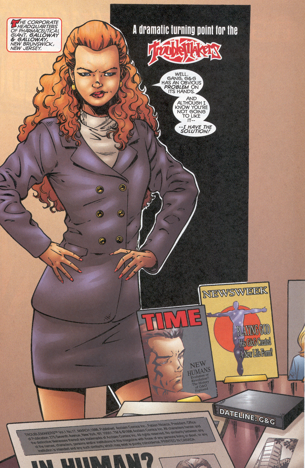 Read online Troublemakers comic -  Issue #17 - 2