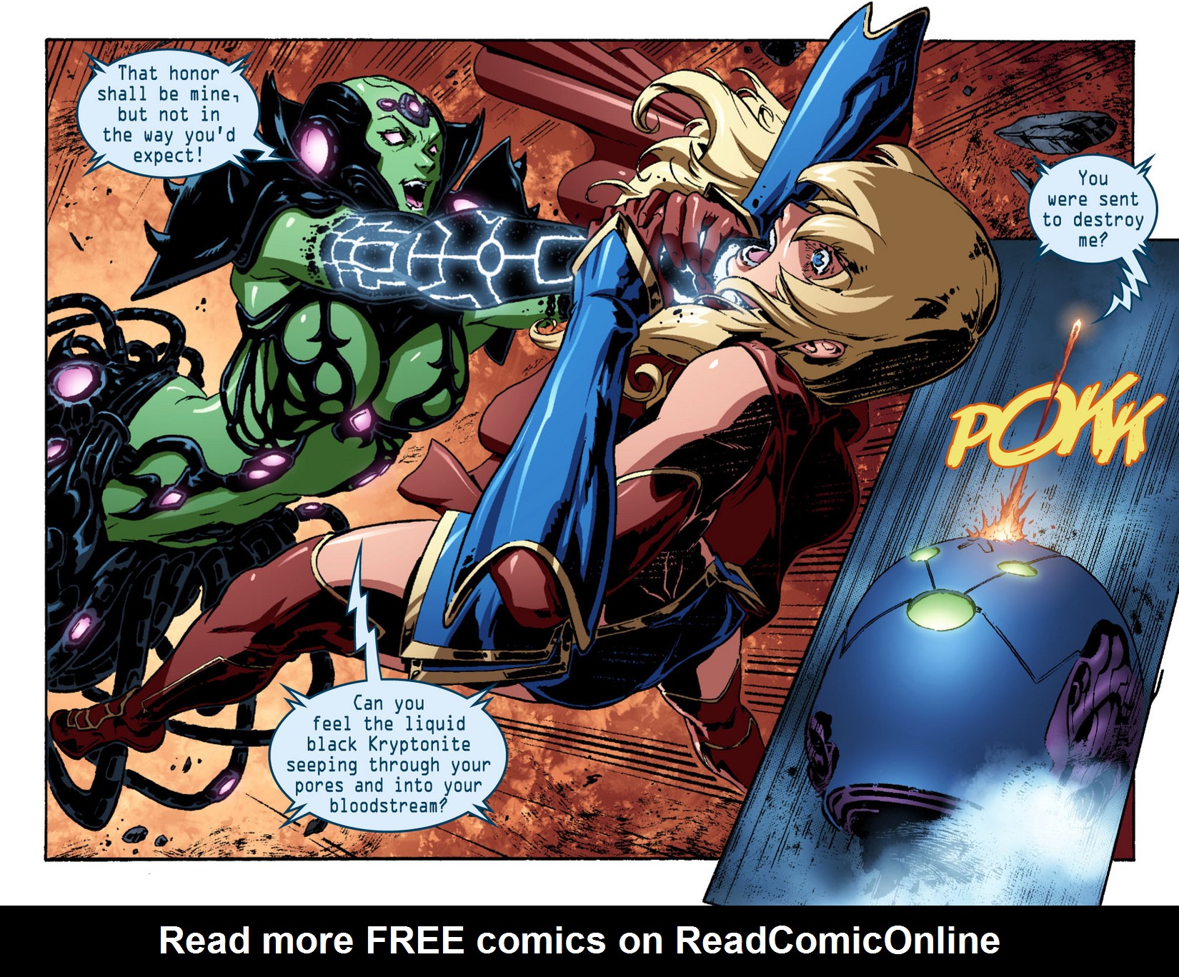 Read online Ame-Comi: Supergirl comic -  Issue #2 - 21