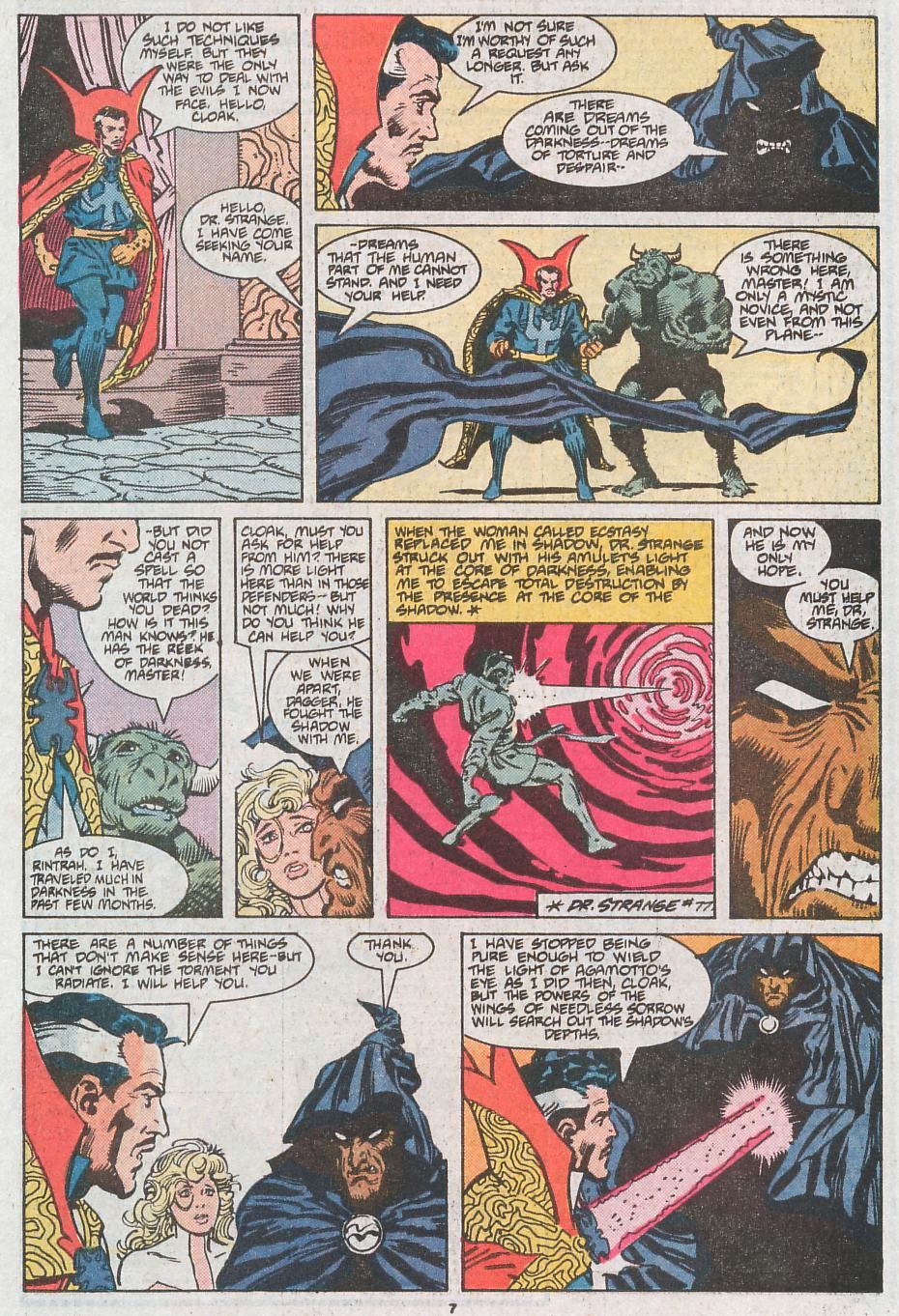 Read online Strange Tales (1987) comic -  Issue #7 - 8