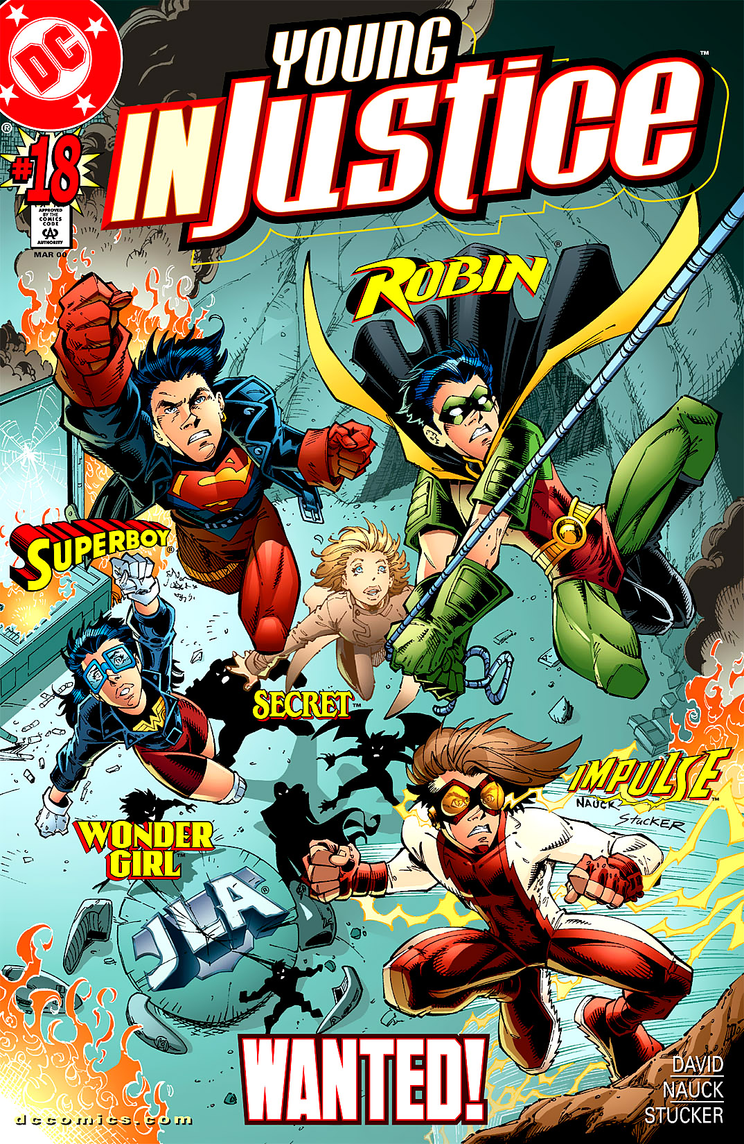 Read online Young Justice (1998) comic -  Issue #18 - 1