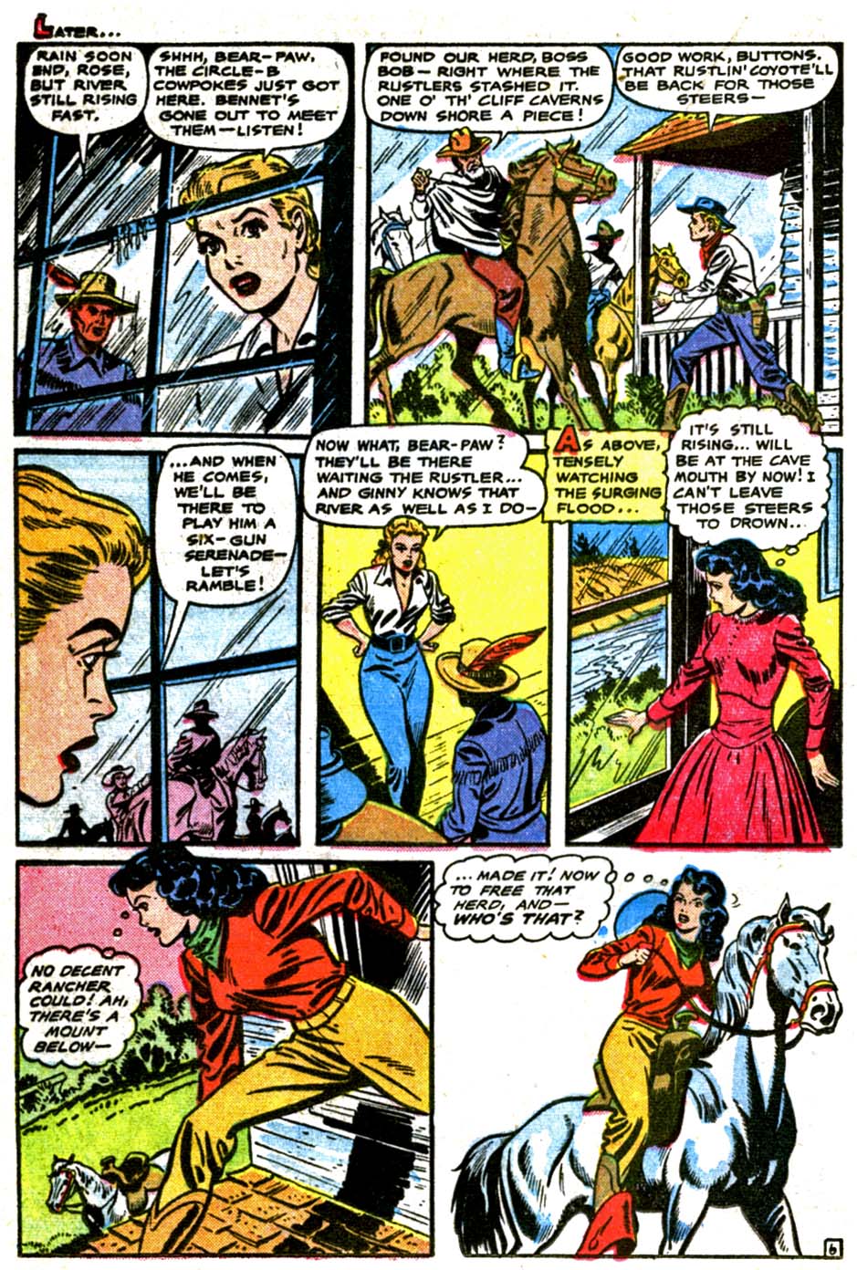 Read online Cowgirl Romances (1950) comic -  Issue #3 - 27