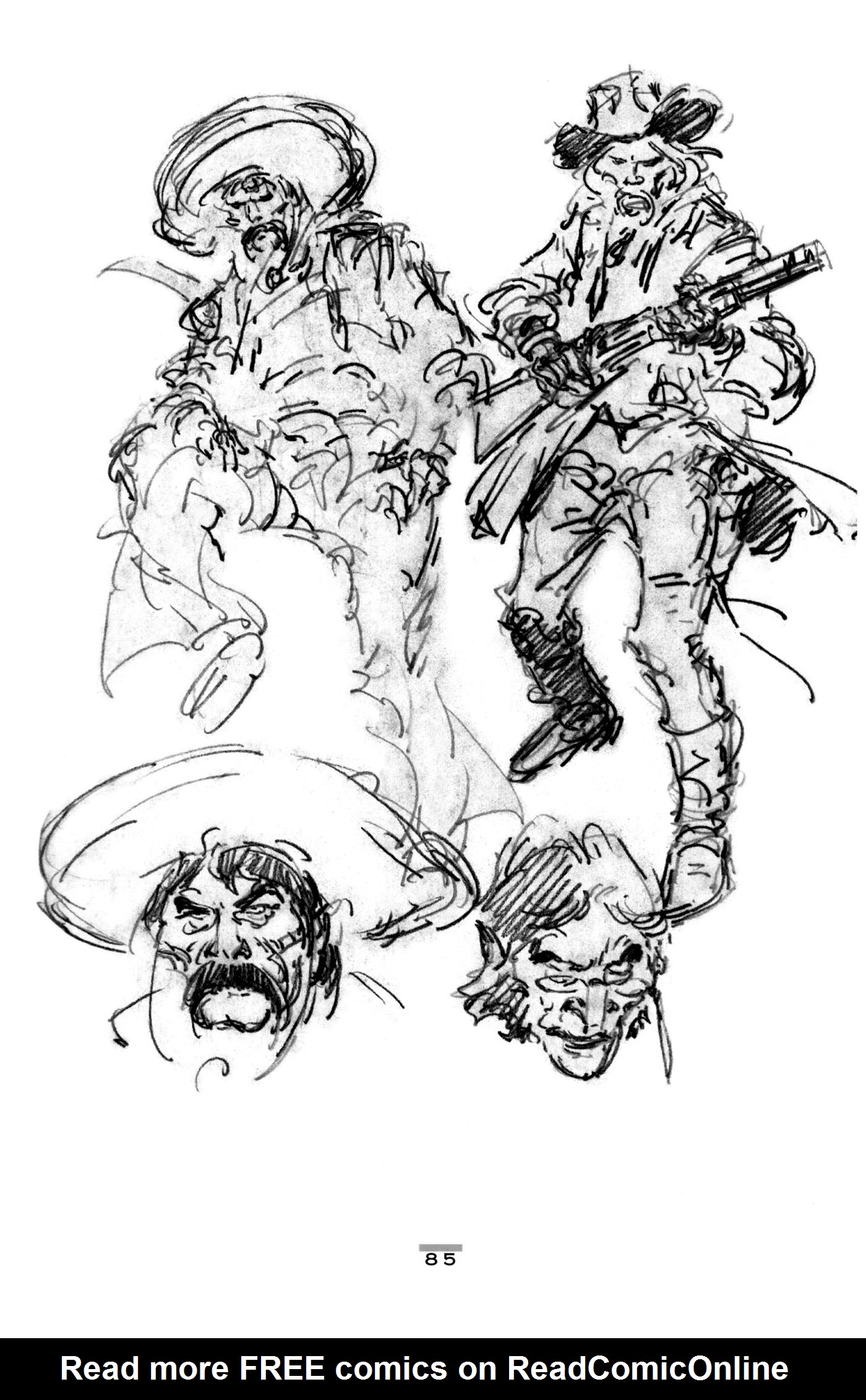 Read online John Buscema Sketchbook comic -  Issue # TPB - 86