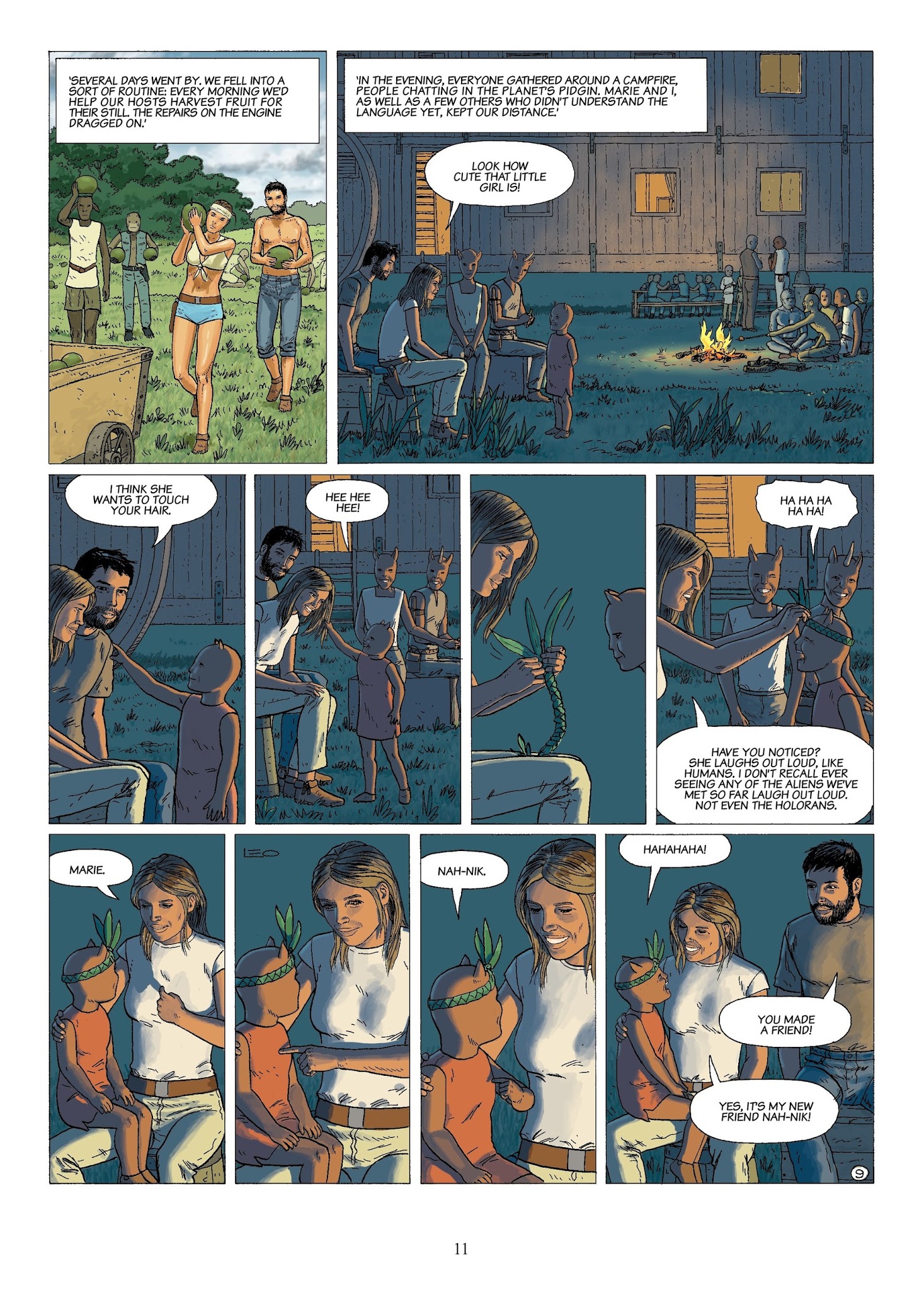 Read online The Survivors comic -  Issue #5 - 12
