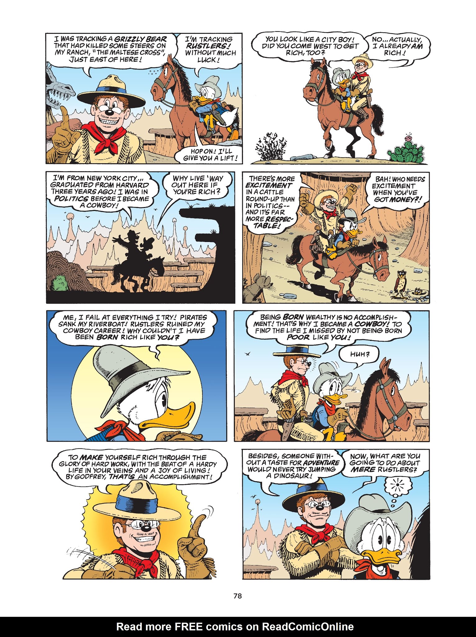 Read online Walt Disney Uncle Scrooge and Donald Duck: The Don Rosa Library comic -  Issue # TPB 4 (Part 1) - 79