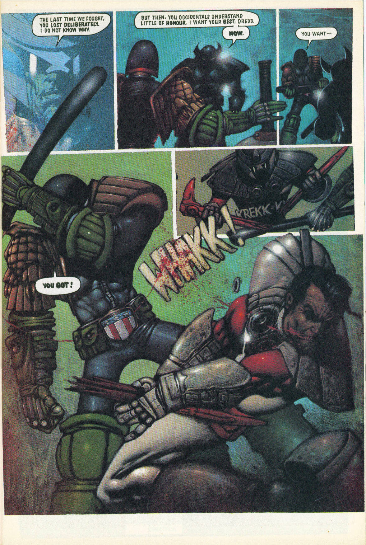 Read online Judge Dredd: The Megazine (vol. 2) comic -  Issue #7 - 9