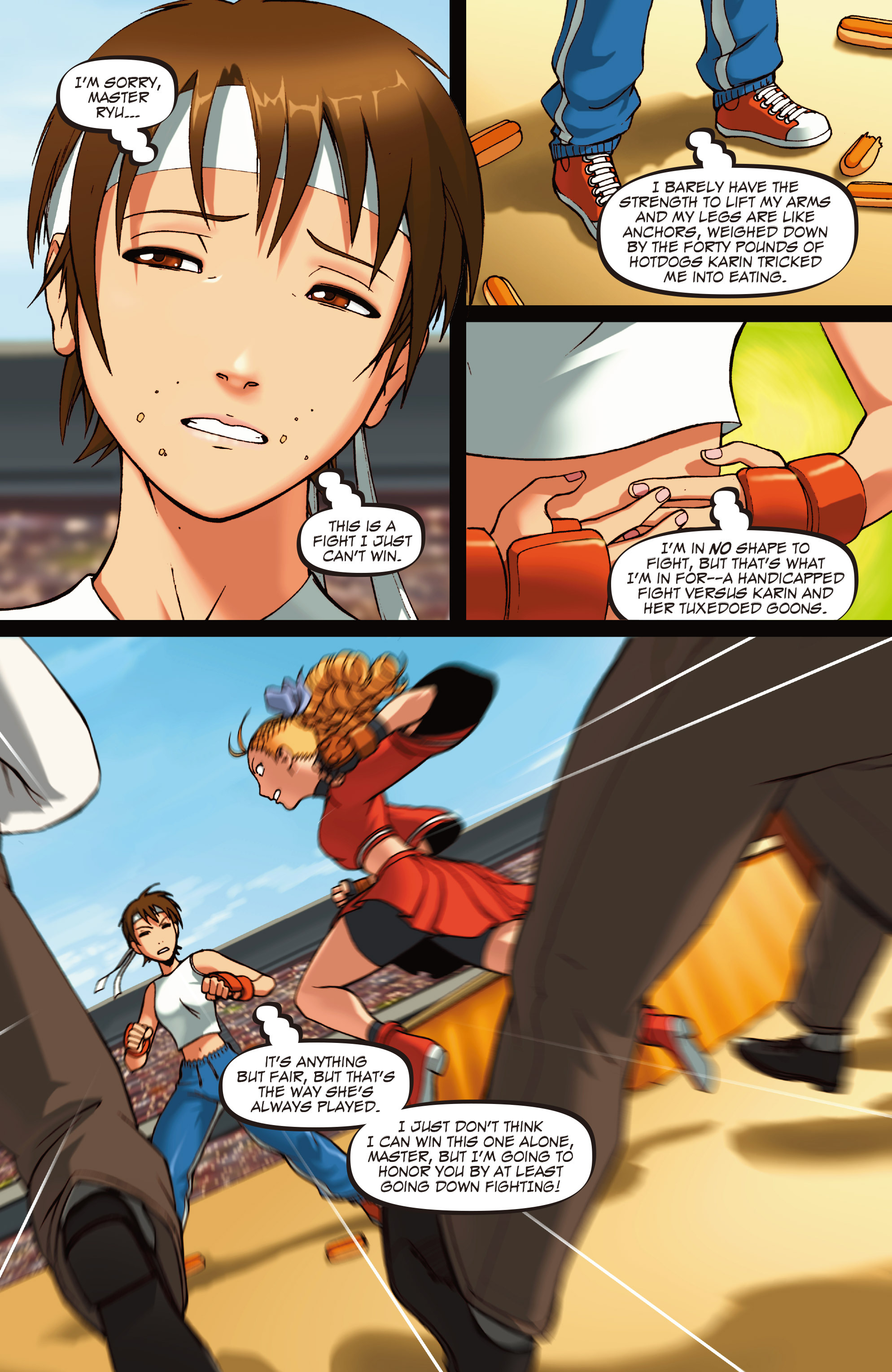 Read online Street Fighter Legends: Sakura comic -  Issue #4 - 4