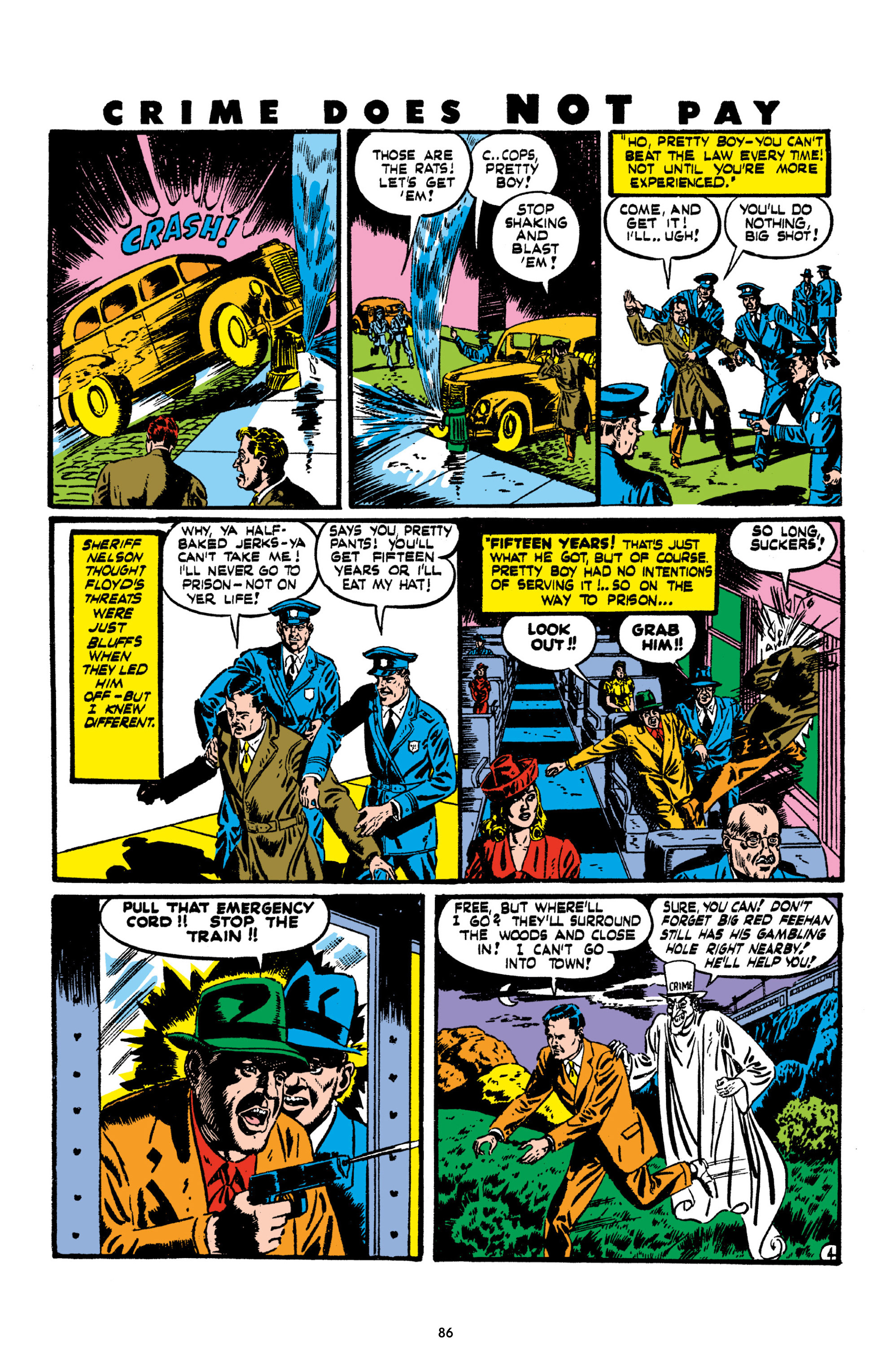Read online Crime Does Not Pay Archives comic -  Issue # TPB 2 (Part 1) - 86