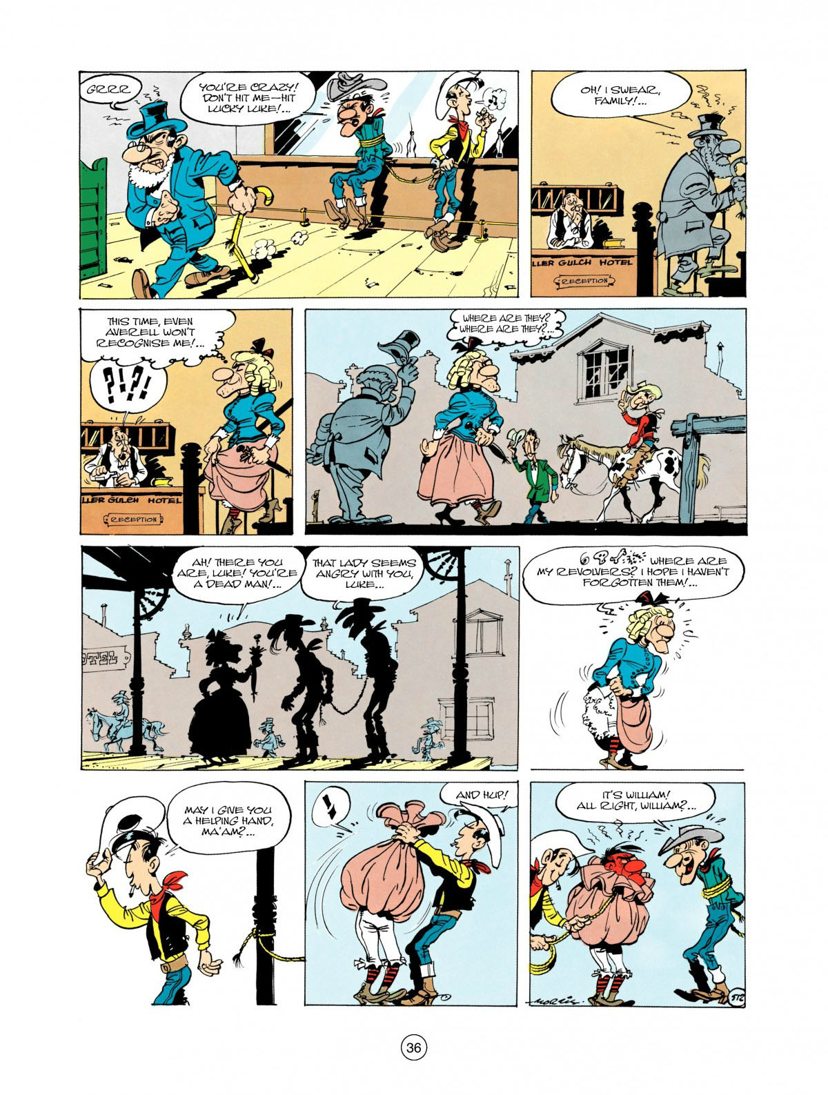 Read online A Lucky Luke Adventure comic -  Issue #28 - 37
