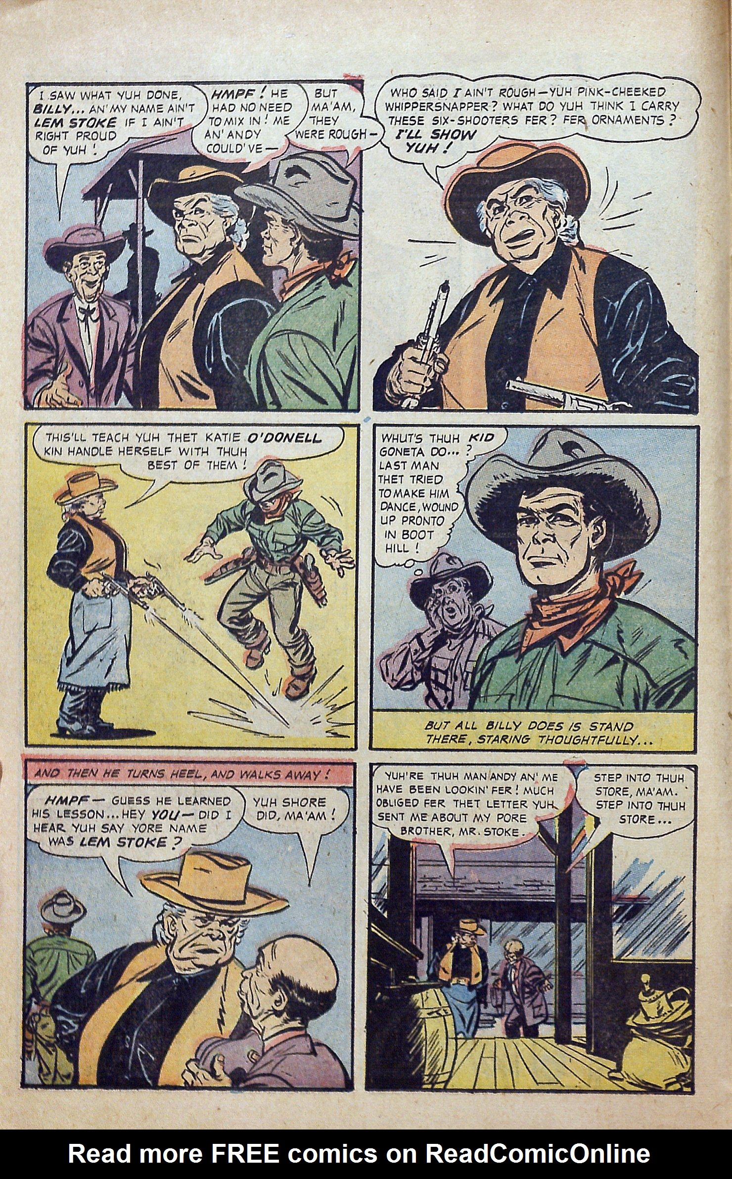Read online Billy the Kid Adventure Magazine comic -  Issue #21 - 12