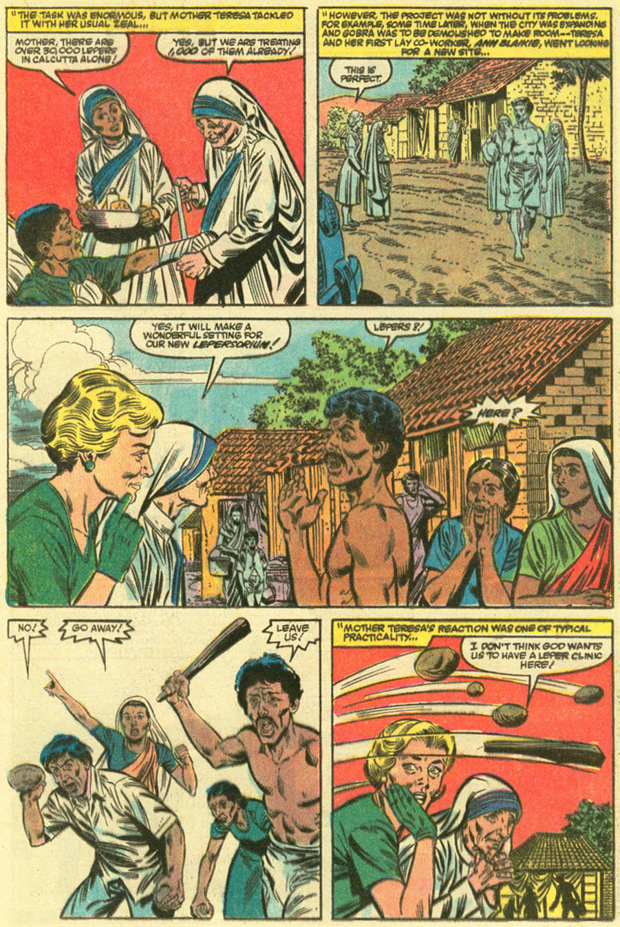 Read online Mother Teresa of Calcutta comic -  Issue # Full - 37