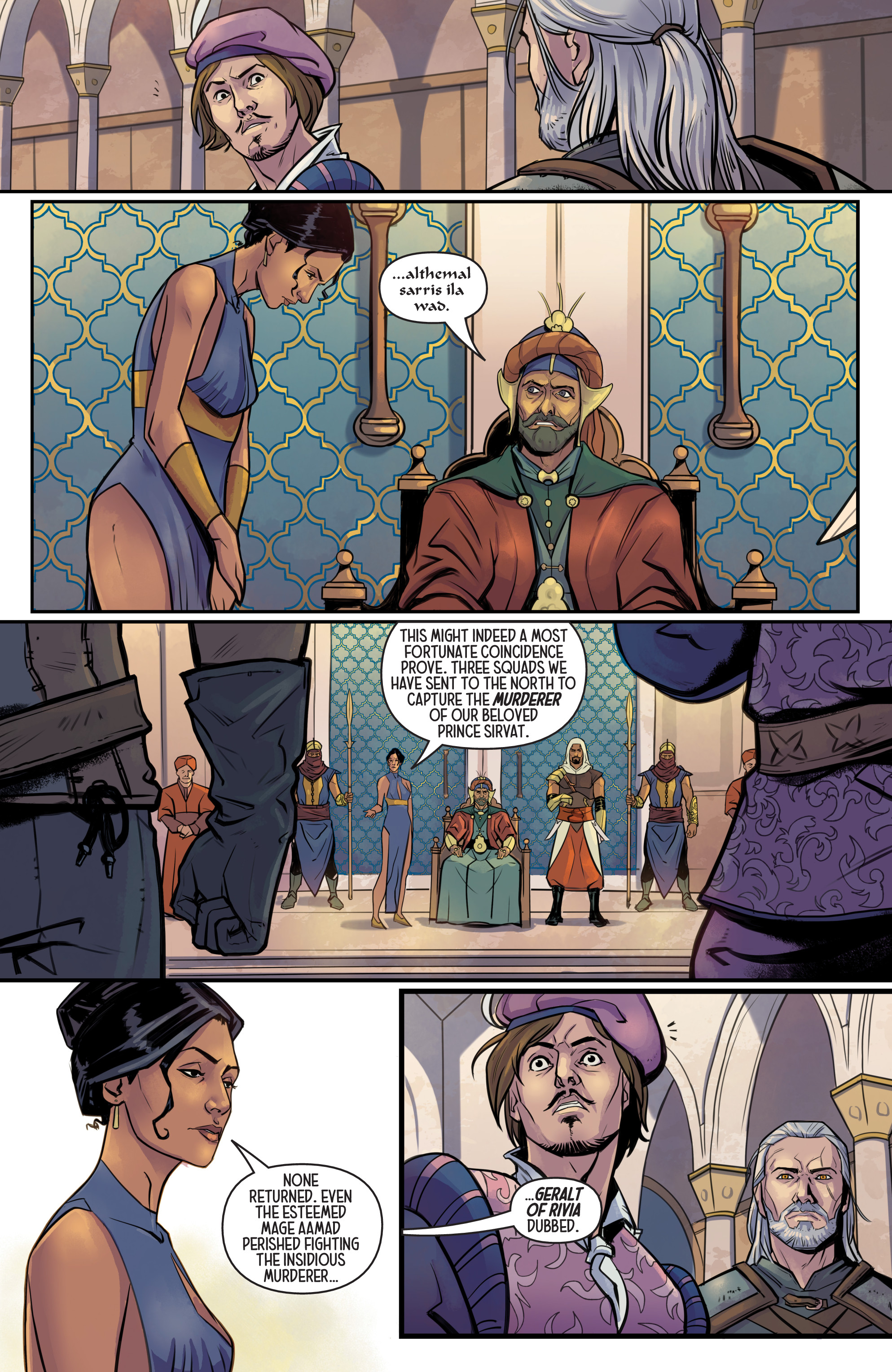 Read online The Witcher: Of Flesh and Flame comic -  Issue # _TPB - 35