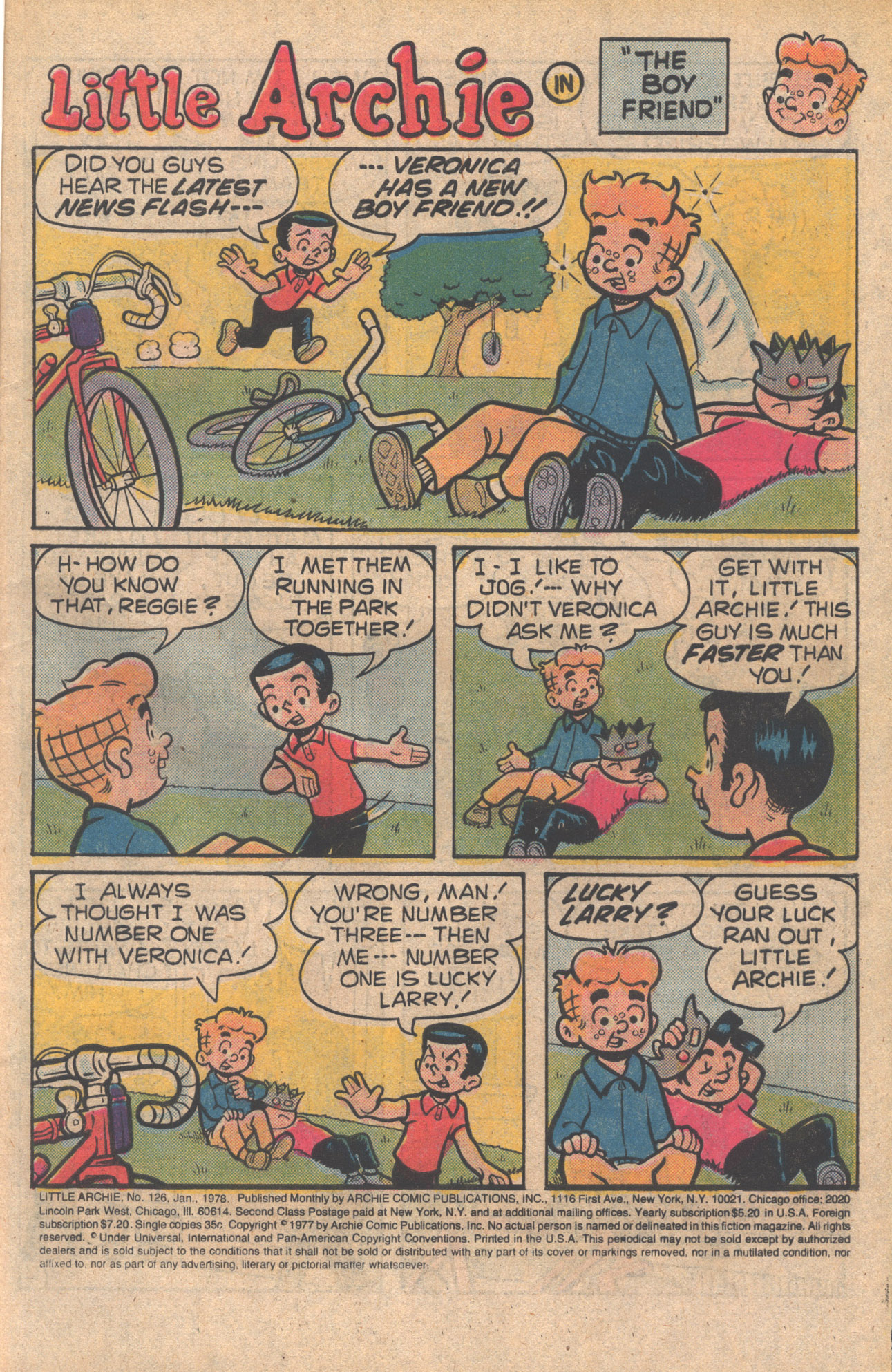 Read online The Adventures of Little Archie comic -  Issue #126 - 3