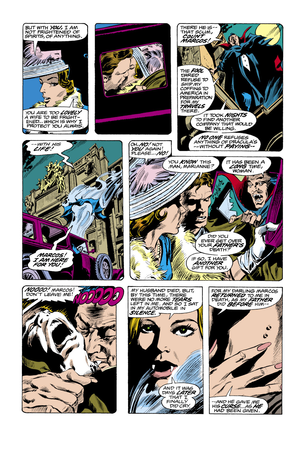 Read online Tomb of Dracula (1972) comic -  Issue #48 - 12