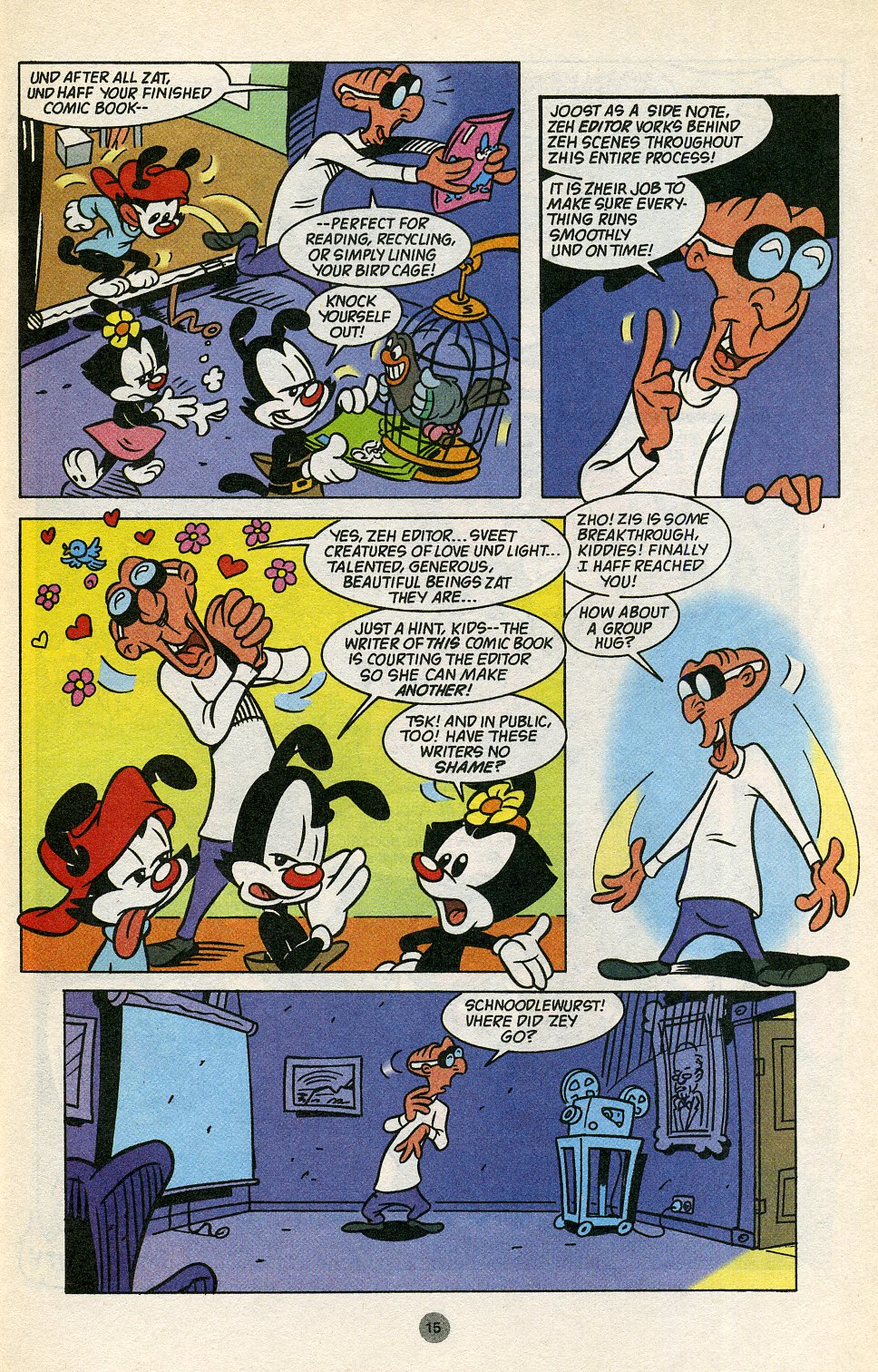 Read online Animaniacs comic -  Issue #10 - 17