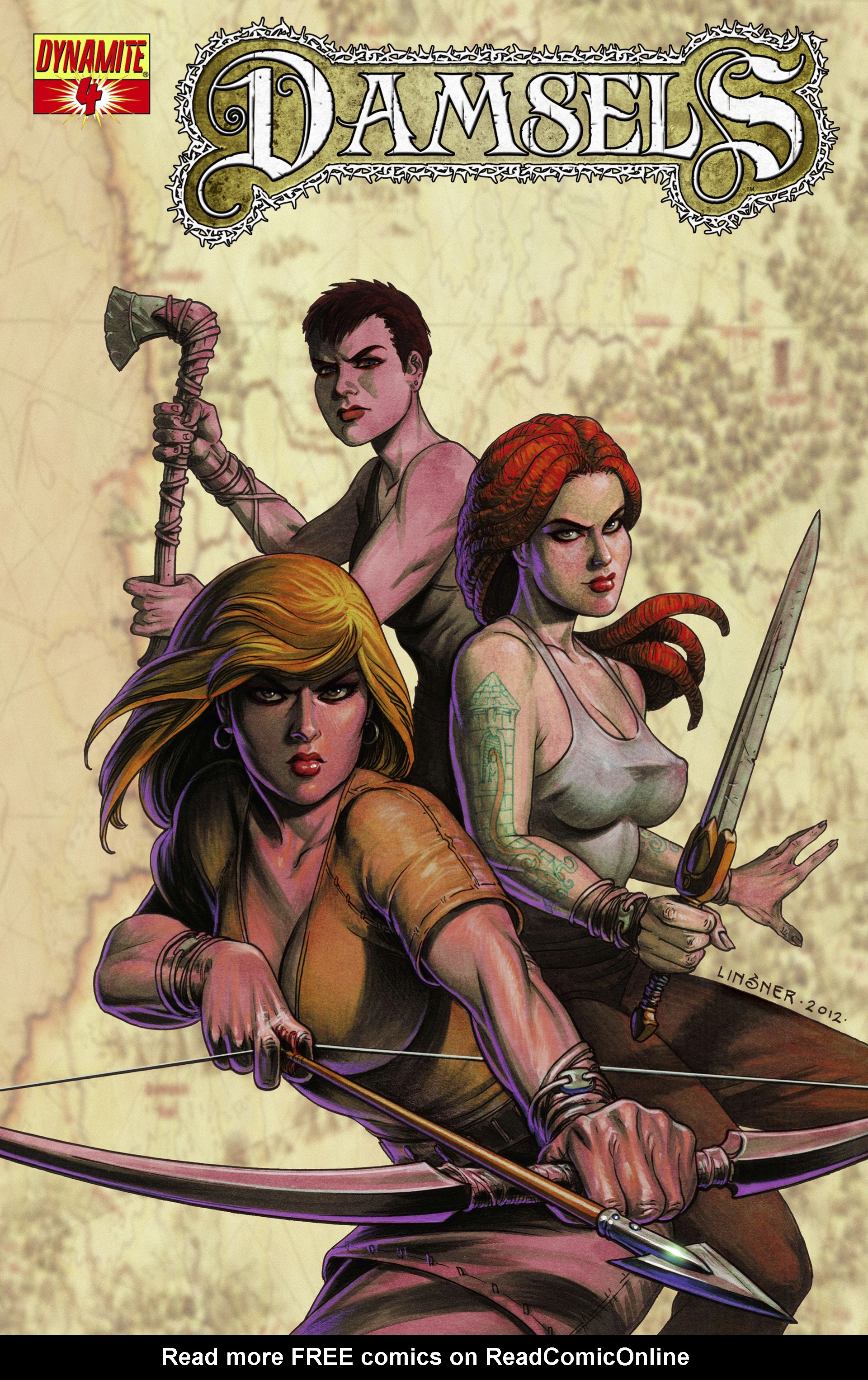 Read online Damsels comic -  Issue #4 - 1