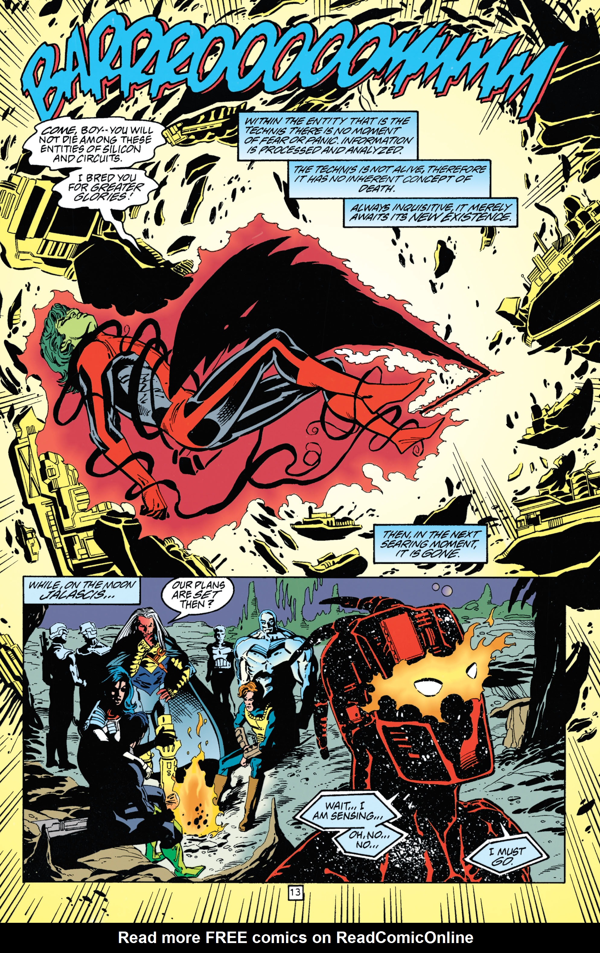 Read online The New Titans (1988) comic -  Issue #129 - 12