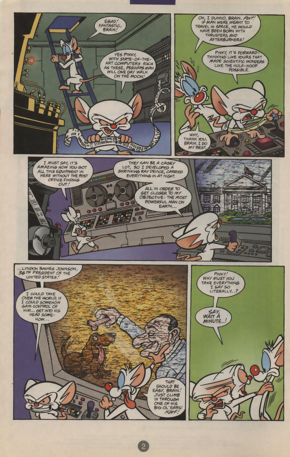 Read online Pinky and The Brain comic -  Issue #21 - 3