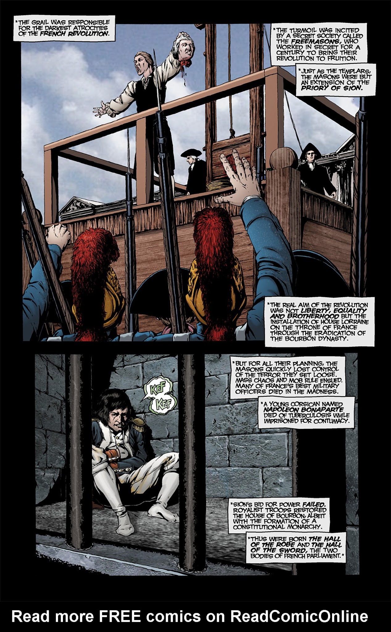 Read online Rex Mundi (2006) comic -  Issue # TPB 2 - 122