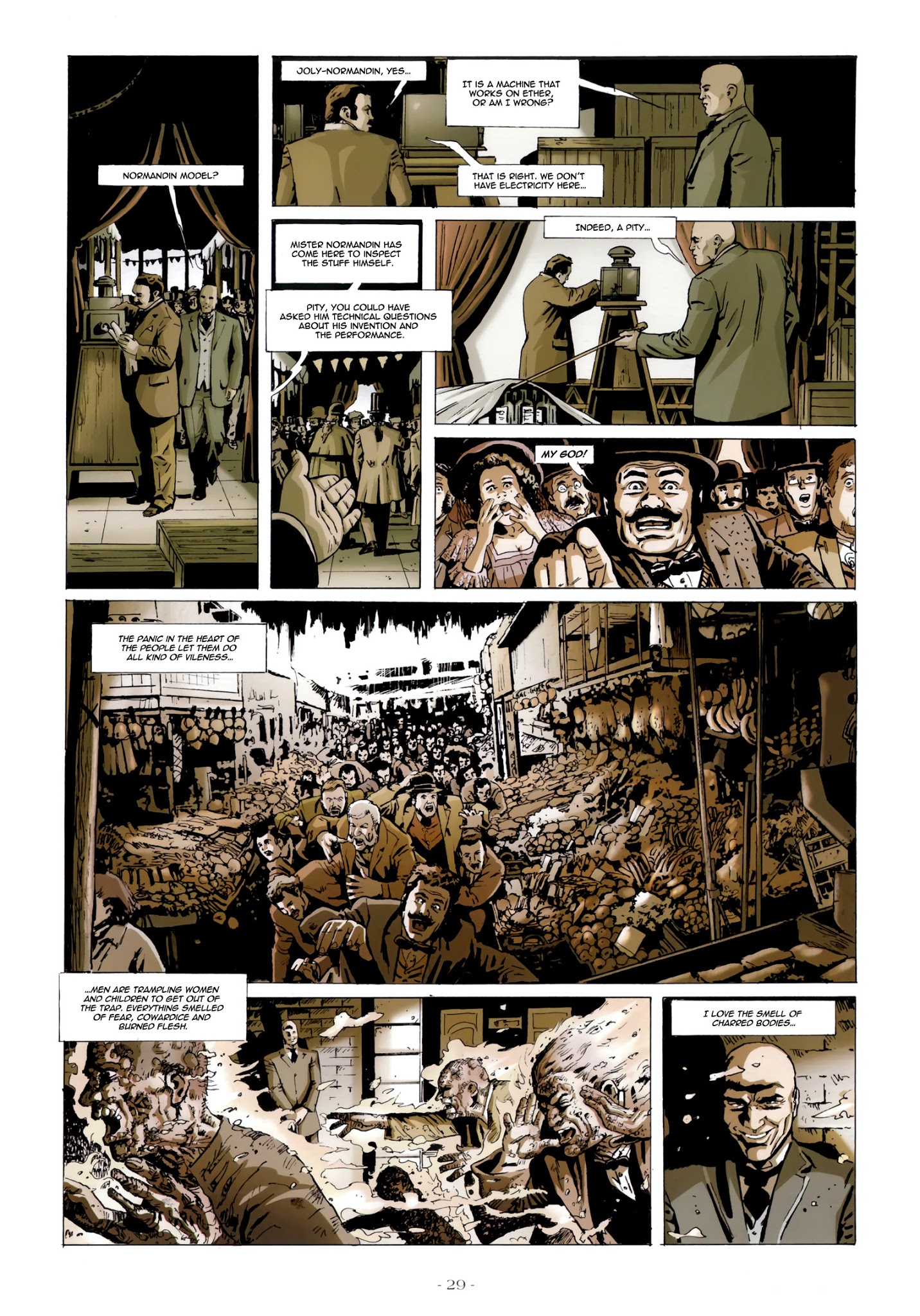 Read online Mister Hyde contre Frankenstein comic -  Issue #1 - 30