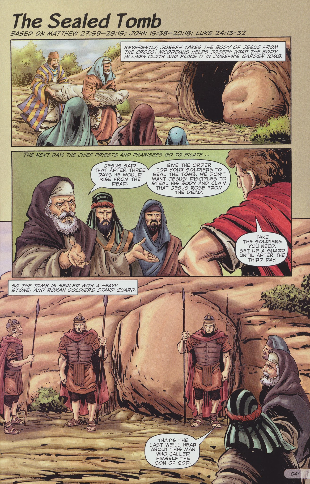 Read online The Action Bible comic -  Issue # TPB 2 - 264