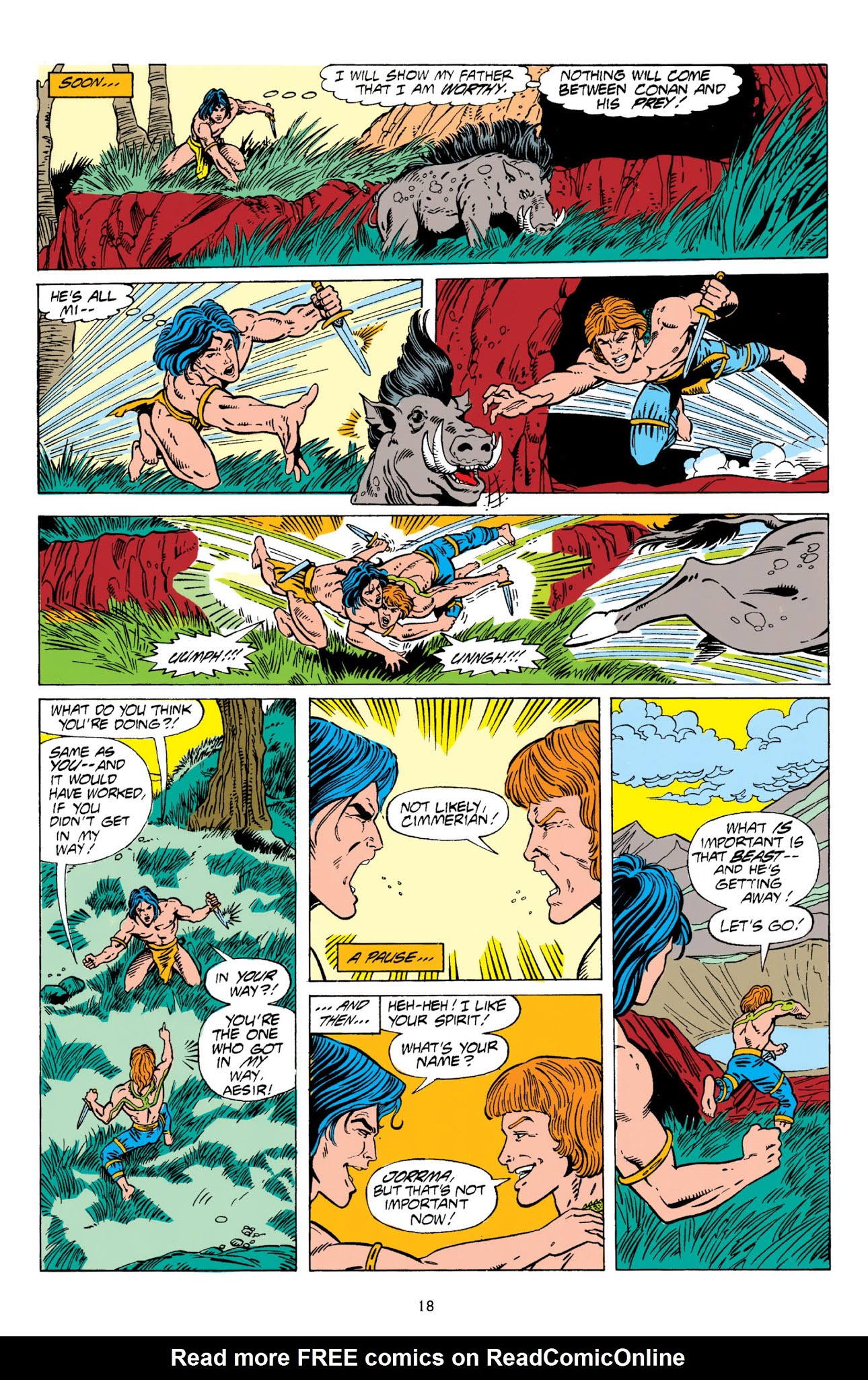 Read online The Chronicles of Conan comic -  Issue # TPB 30 (Part 1) - 20