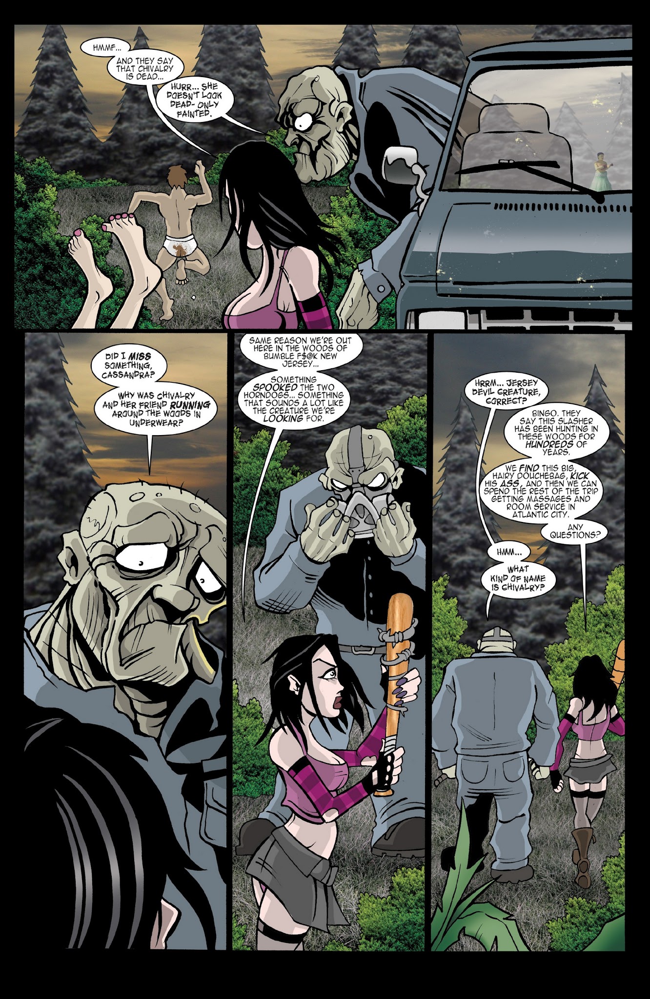 Read online Hack/Slash Omnibus comic -  Issue # TPB 3 - 436